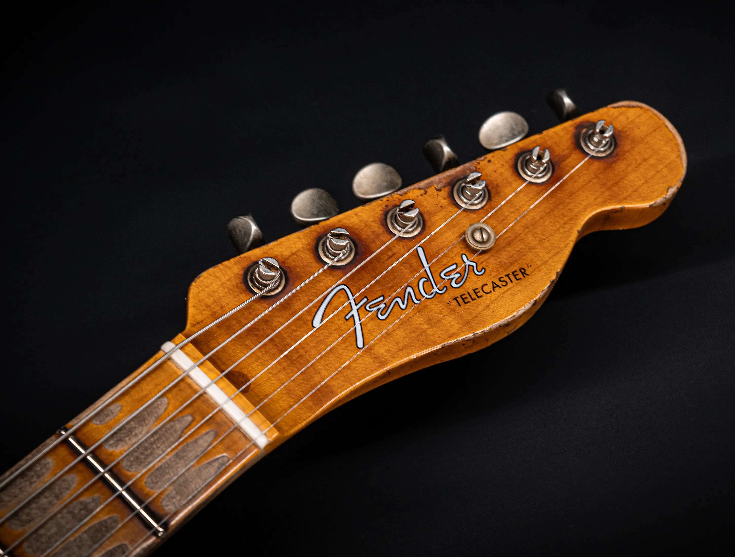 Fender MBD II 1952 Humbucker Telecaster Super Heavy Relic 1pc. Ash Body - Butterscotch Blonde