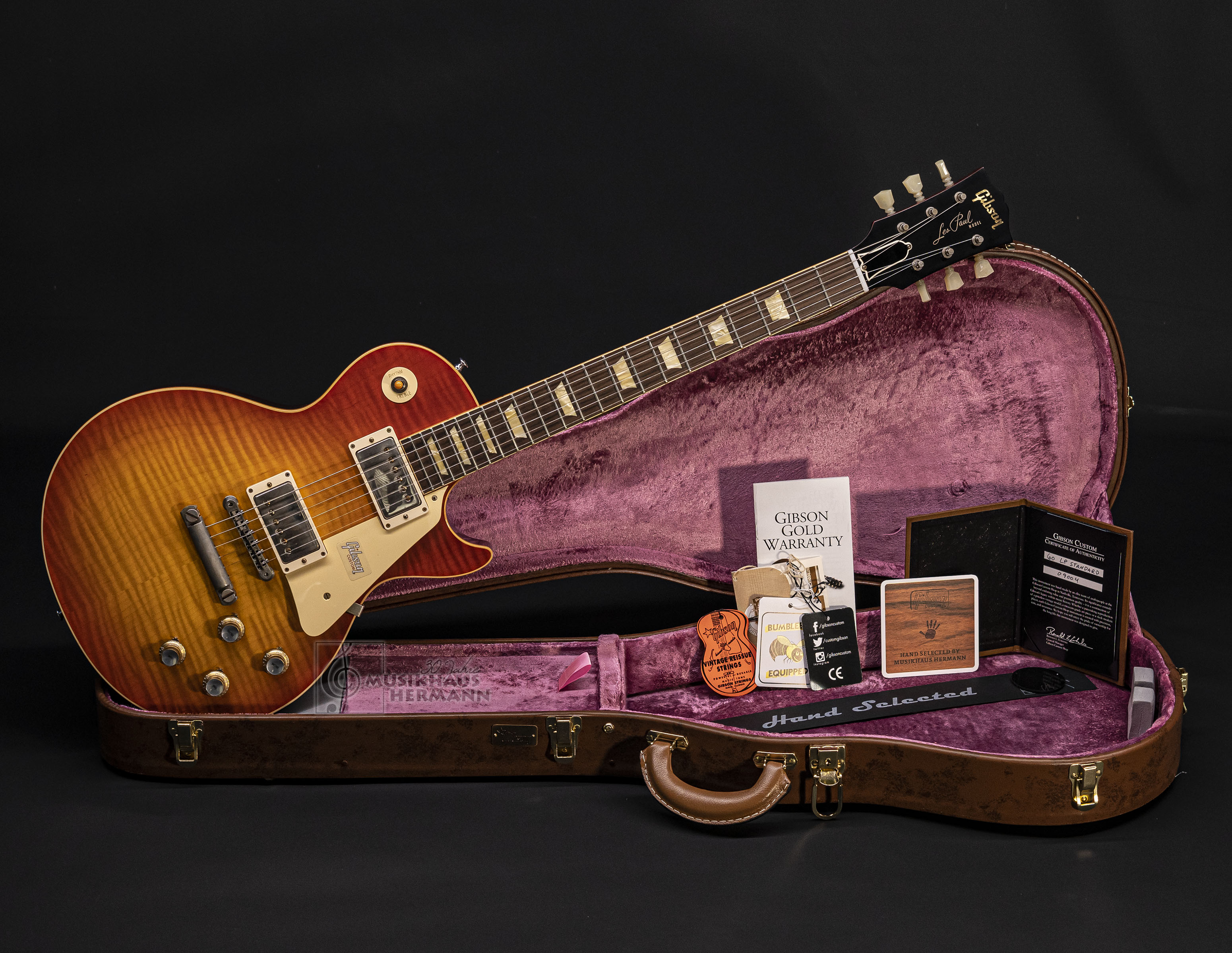 Gibson Les Paul 1960 Standard Reissue VOS - Tangerine Burst
