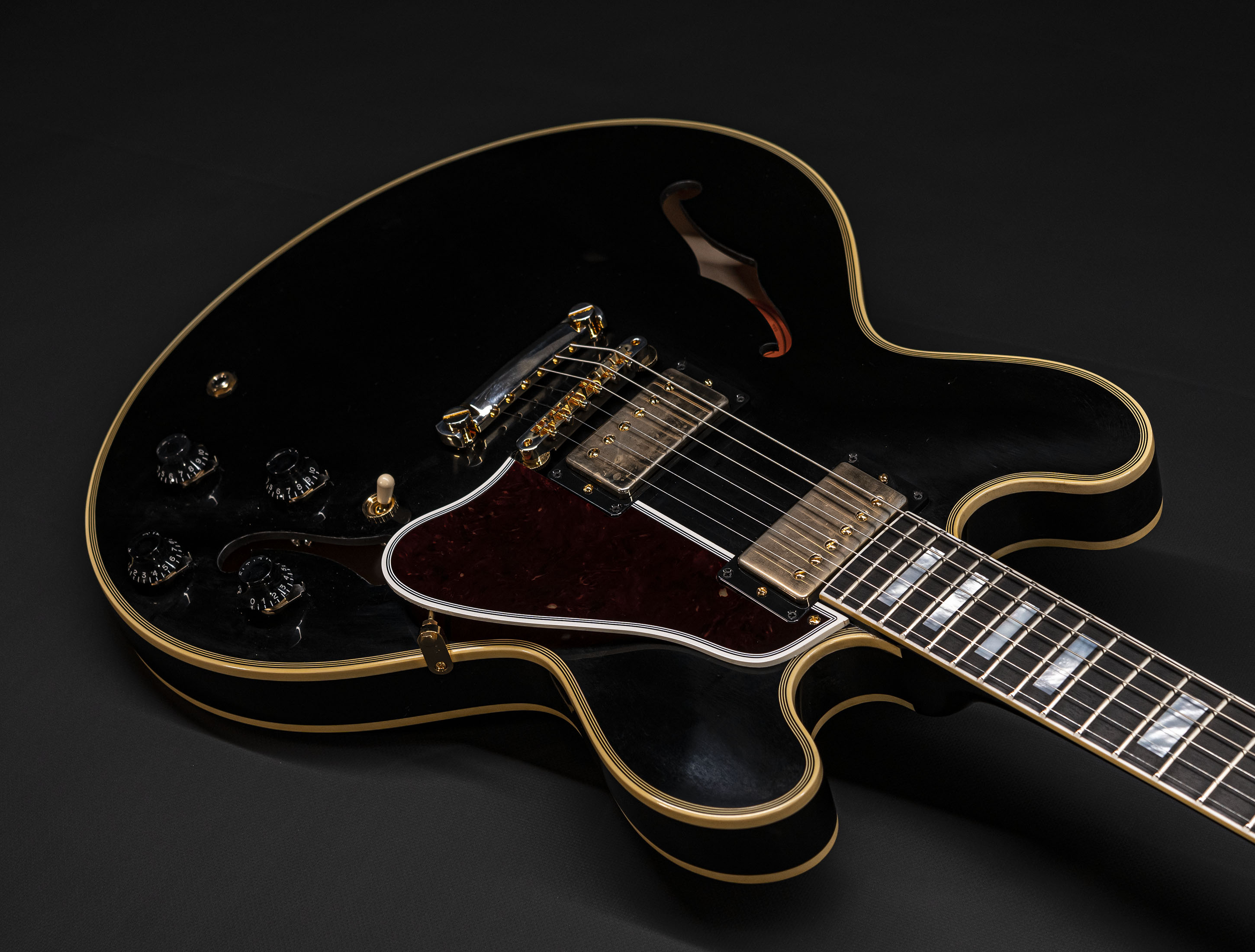 Show gallery (24 images) a118291 gibson-1959-es-355-stop-bar-historic-reissue-ebony