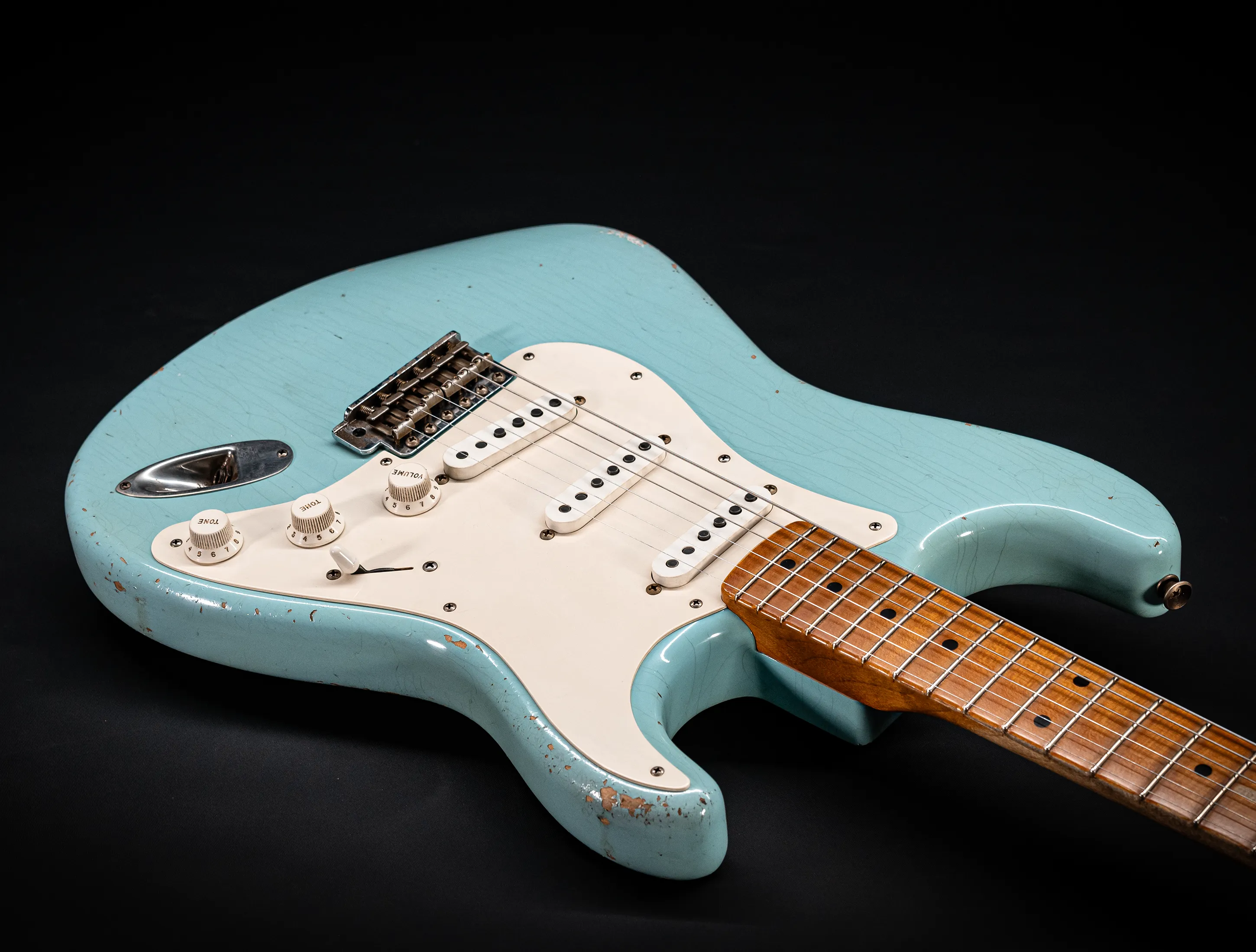 Fender Senior Masterbuilt Todd Krause 1957 Stratocaster Relic - Daphne Blue