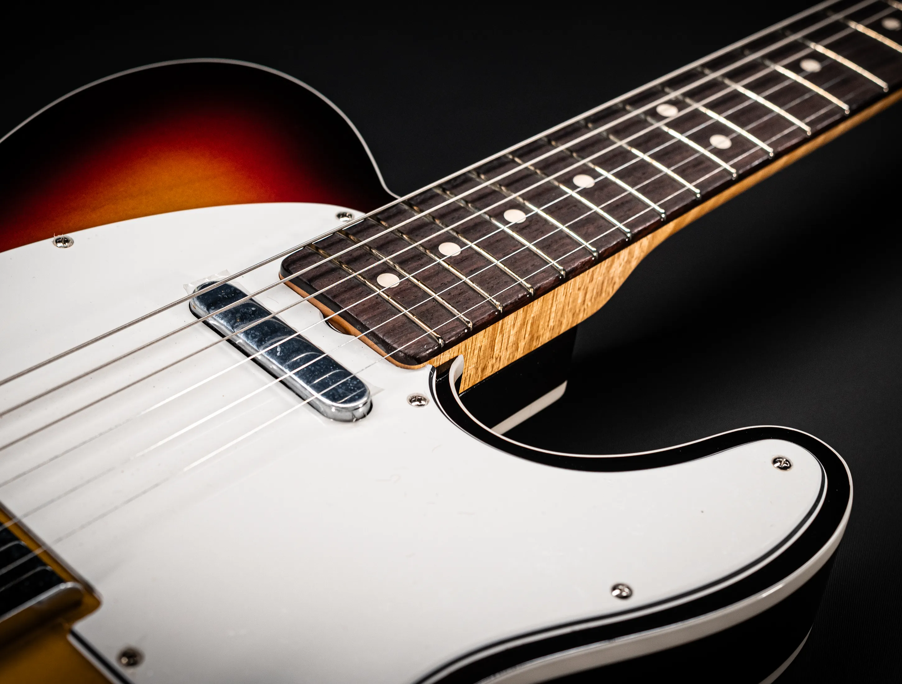 Fender MBD Limited 1960 Telecaster Custom NOS Flame Neck - Sunburst