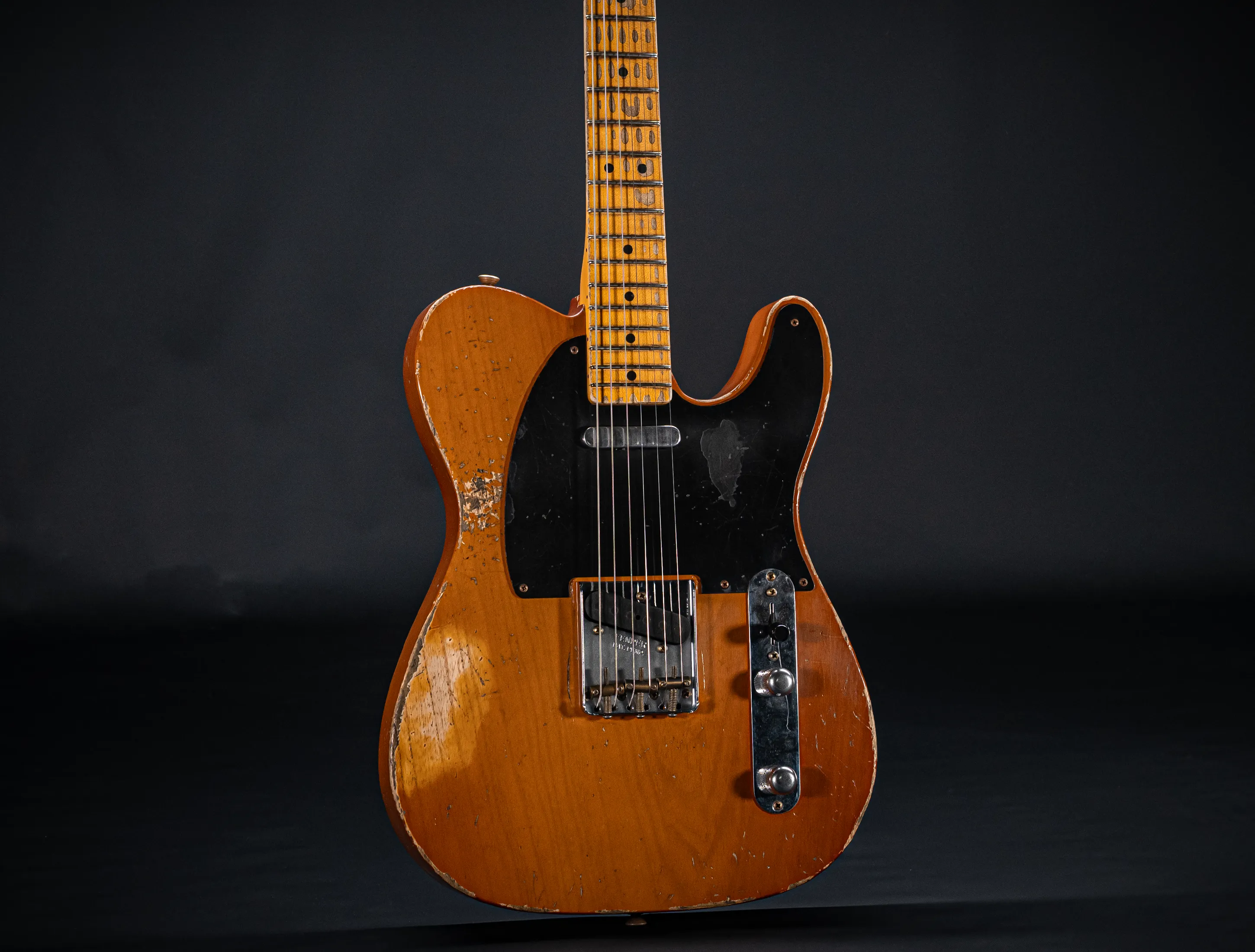 Fender Senior Masterbuilt Jason Smith 1952 Telecaster Super Heavy Relic - 1pc Ash Butterscotch Blonde