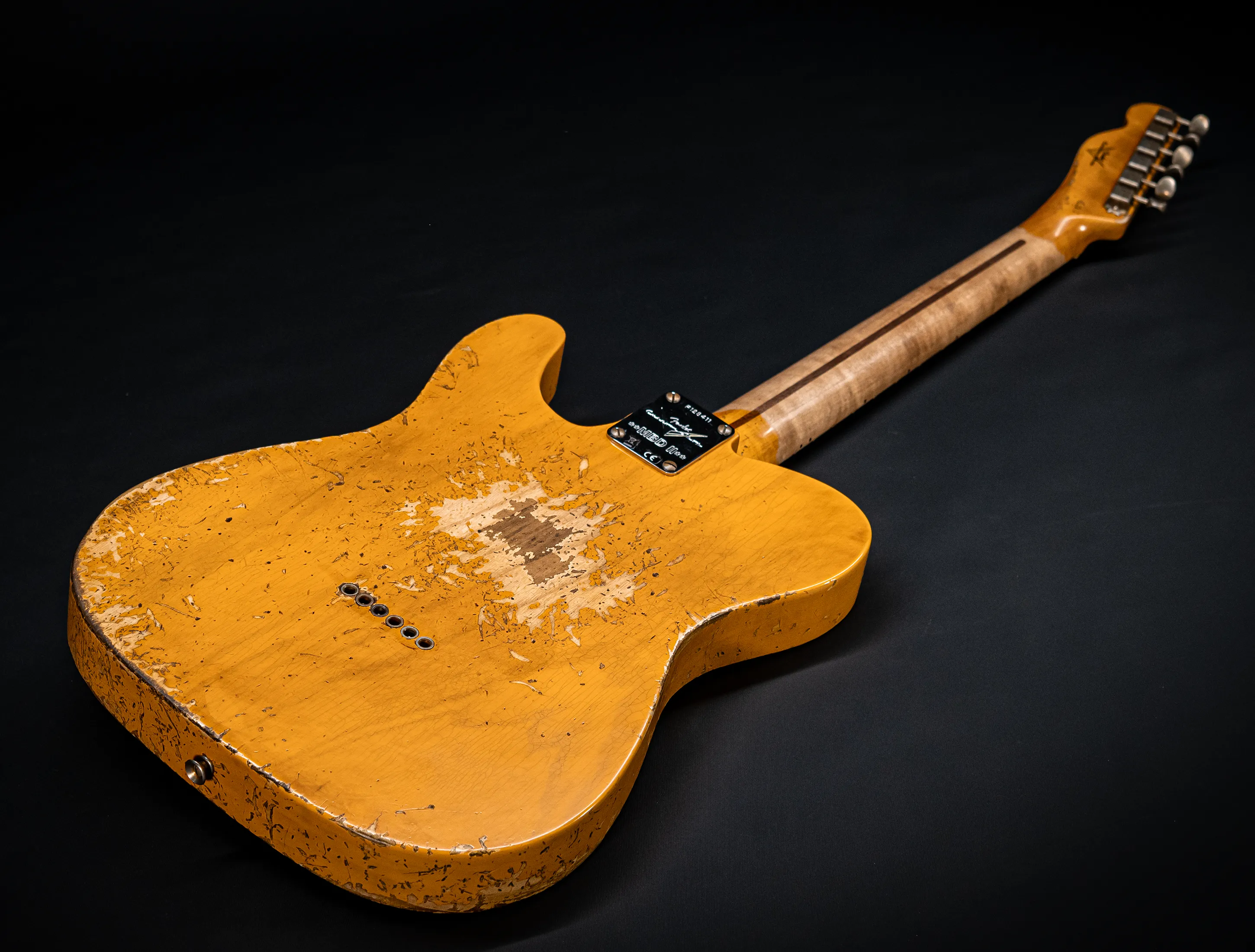 a175236-Fender-MBD-II-Limited-1952-Humbucker-Telecaster-Super-Heavy-Relic-Butterscotch-Blonde-