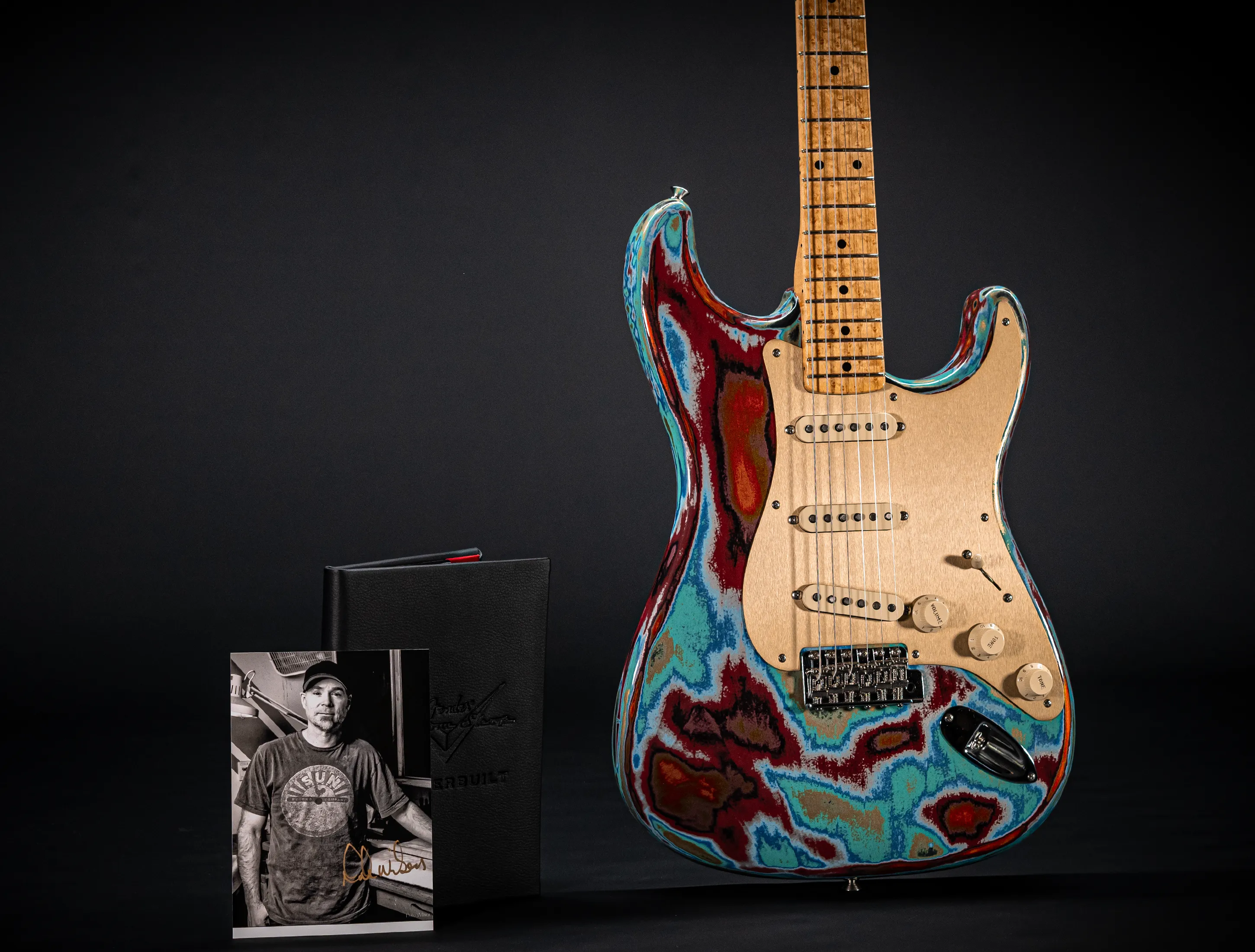 Fender Masterbuilt Dale Wilson JAWBREAKER Stratocaster Swirley Colors