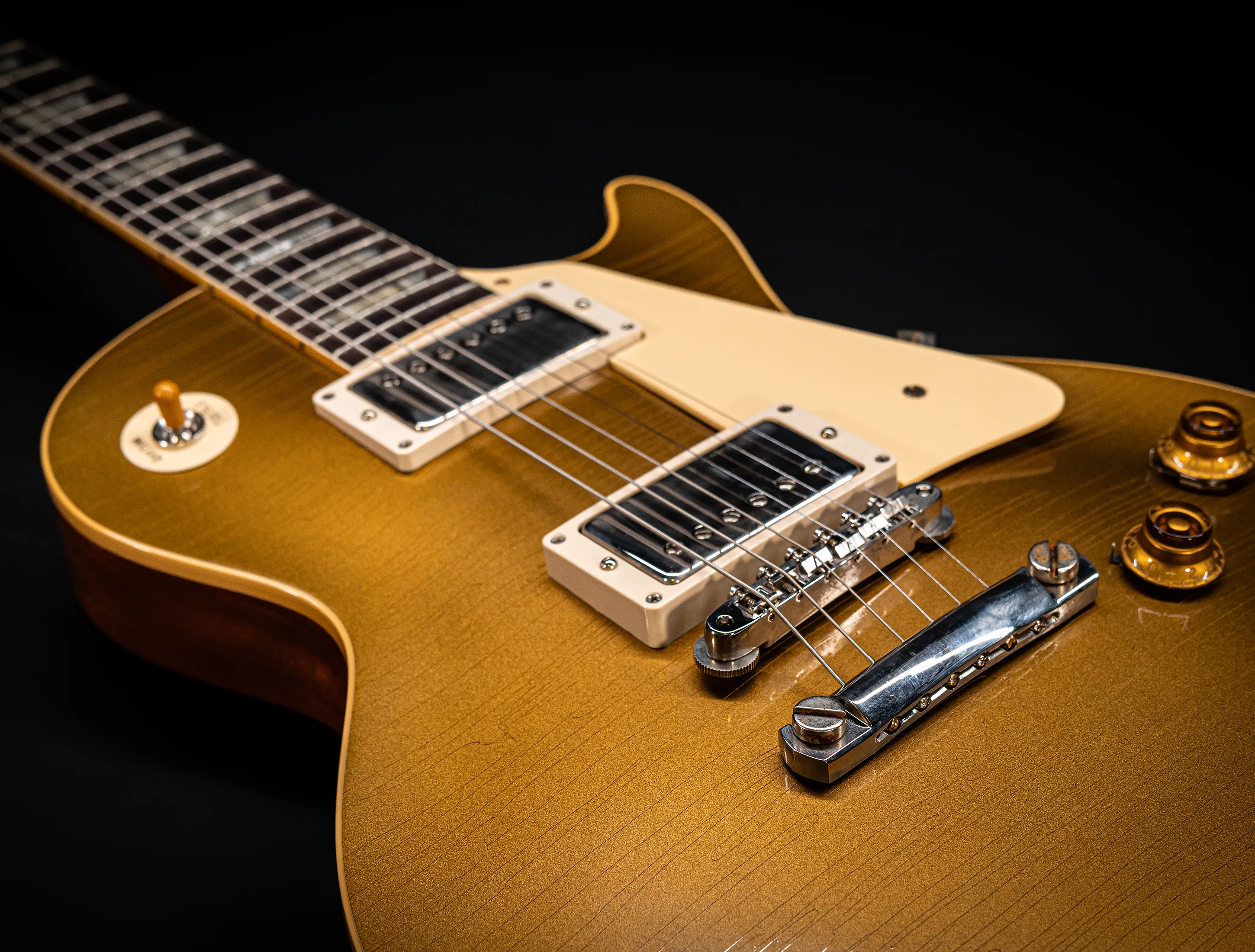 a171369 Gibson Les Paul 1957 Goldtop Reissue Murphy Lab Ultra Light Aged Musikhaus-Hermann