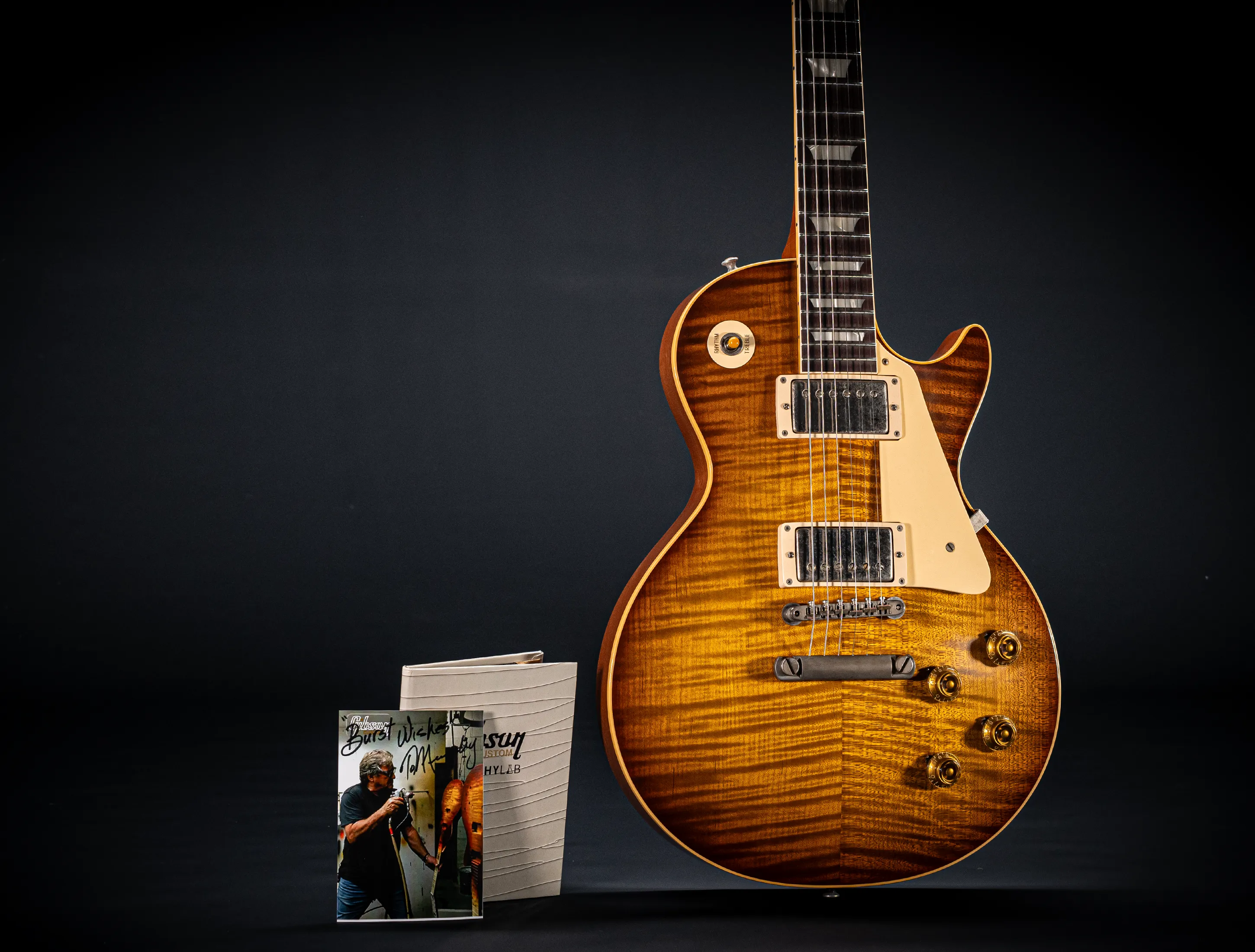 Gibson Les Paul 1959 Reissue Murphy Lab TORREFIED Ultra Light Aged Factory Special - Golden Poppy Burst