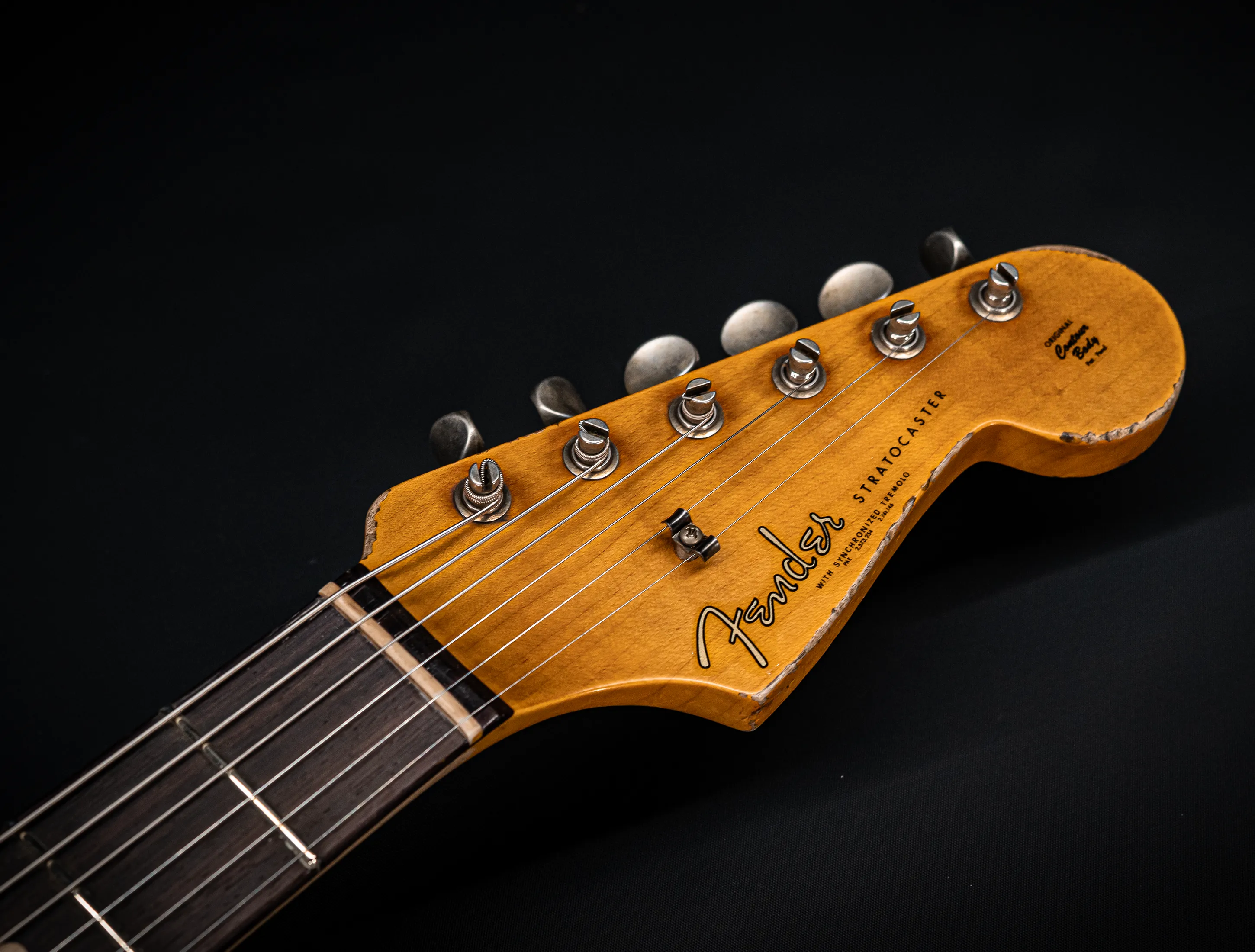 Fender MBD II 1962 Stratocaster MIDAS Super Heavy Relic - ASH Body Graffity Yellow