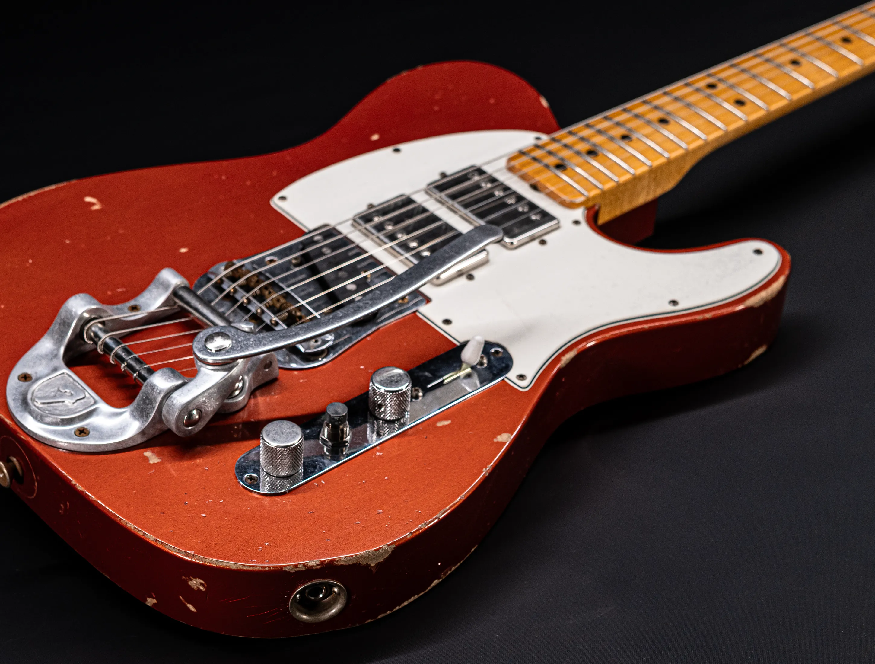 Fender Masterbuilt Dennis Galuszka Limited Edition Mike Campbell 1972 „Red Dog“ Telecaster