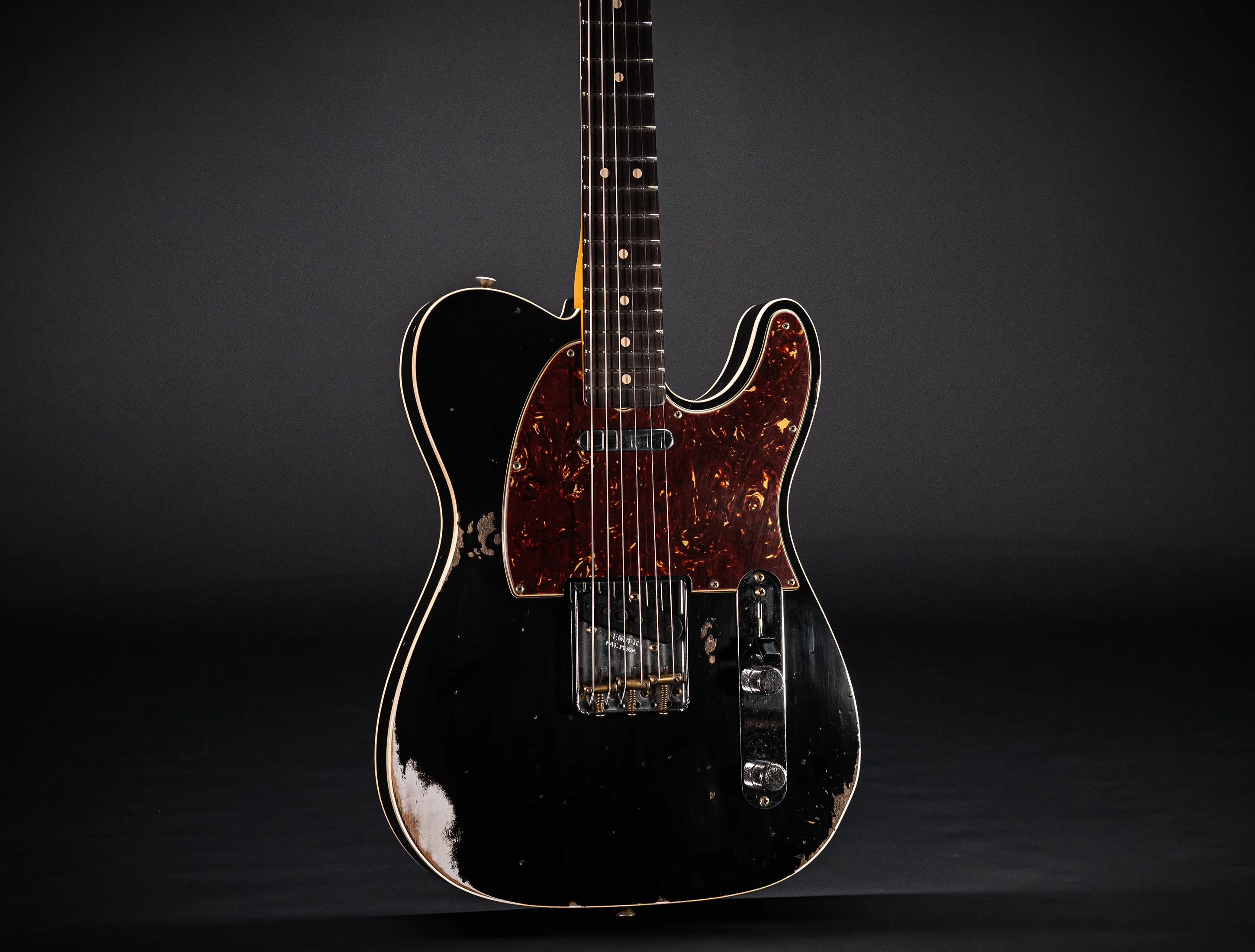 Fender MBD 1963 Telecaster Custom Relic - Black