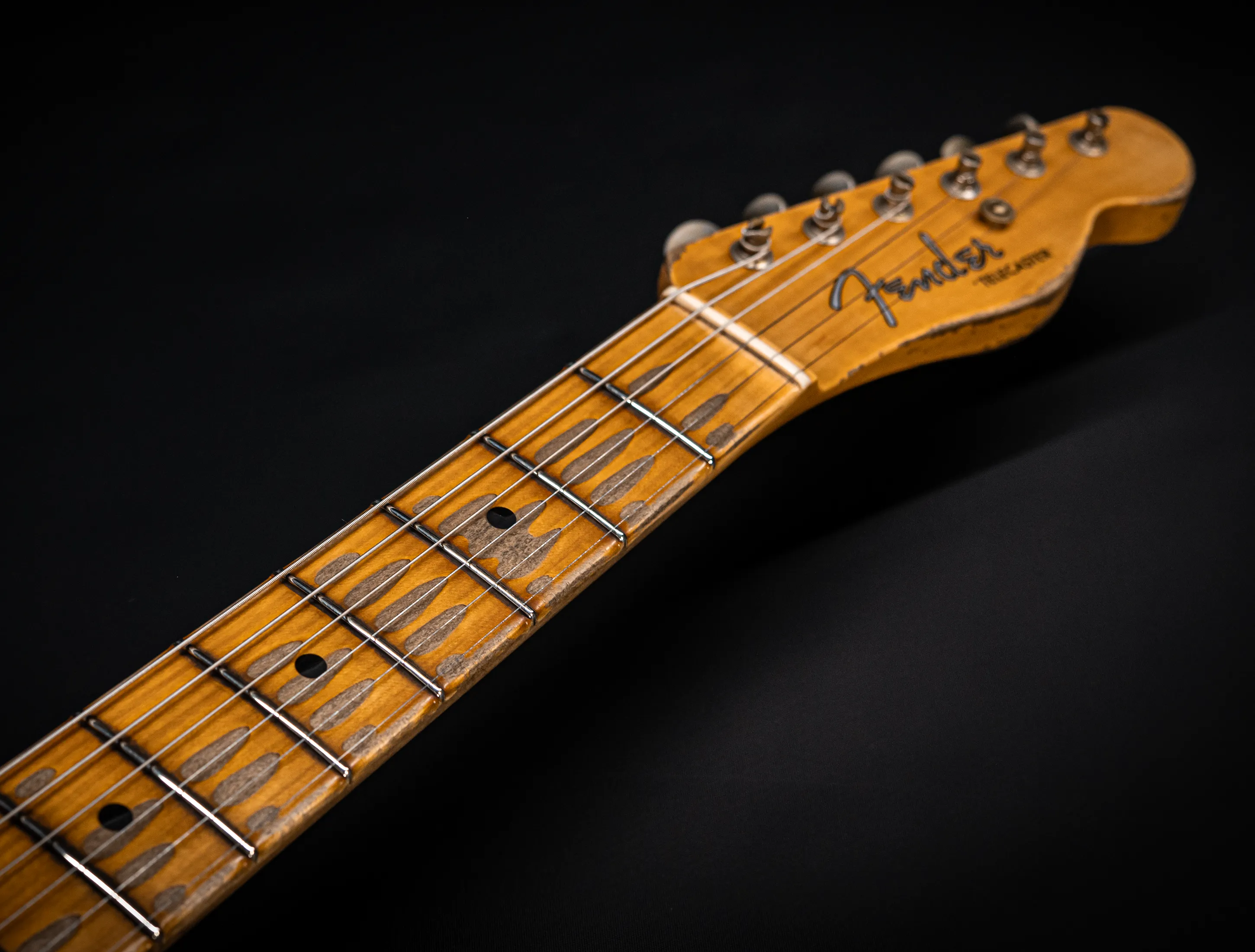 a173238Fender MBD Limited 1952 Humbucker Telecaster Heavy Relic - Butterscotch Blonde Muikhaus-Hermann
