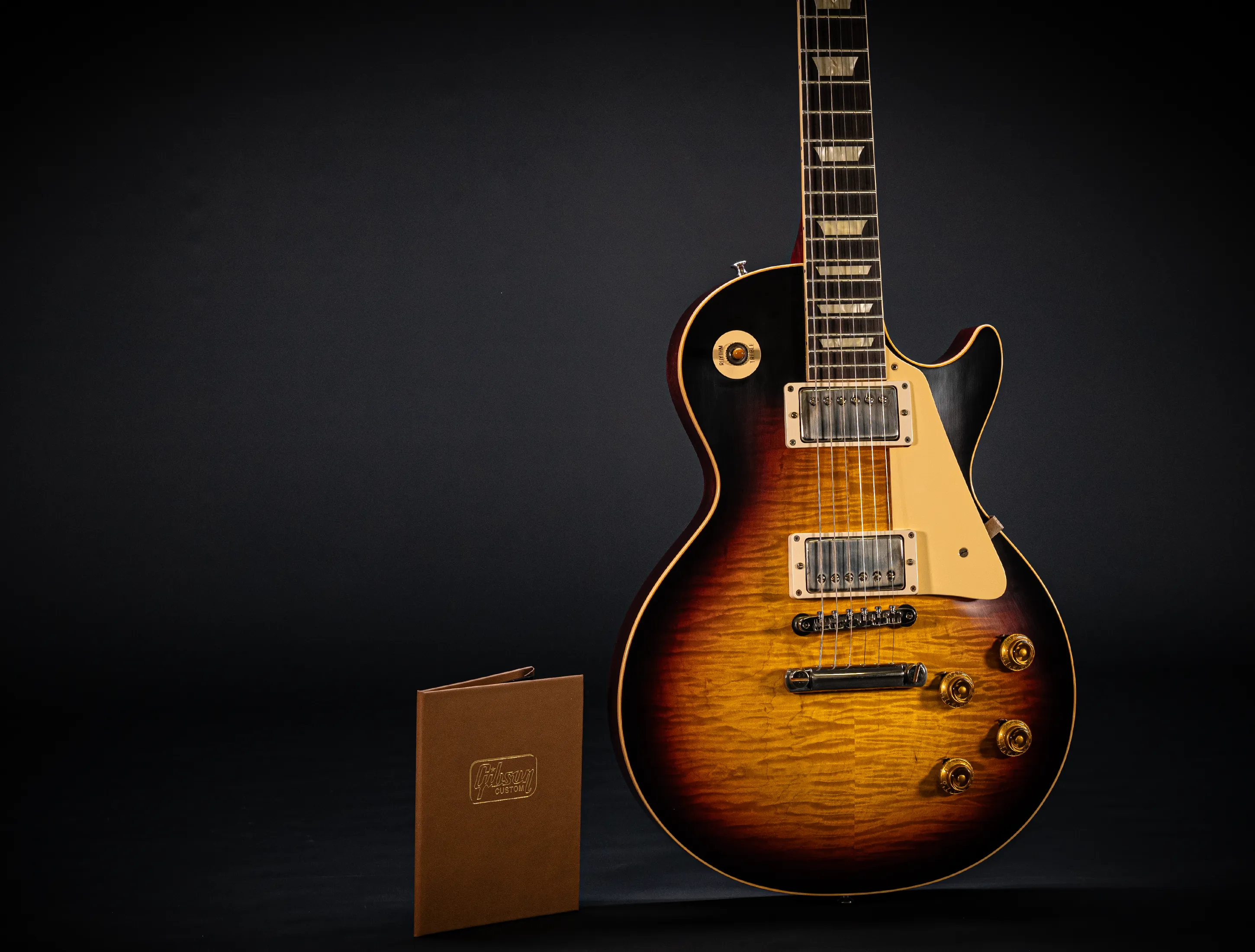 Gibson Les Paul 1959 Reissue VOS Burgundy Brownburst "Factory Special" Heroes Greatest Hits