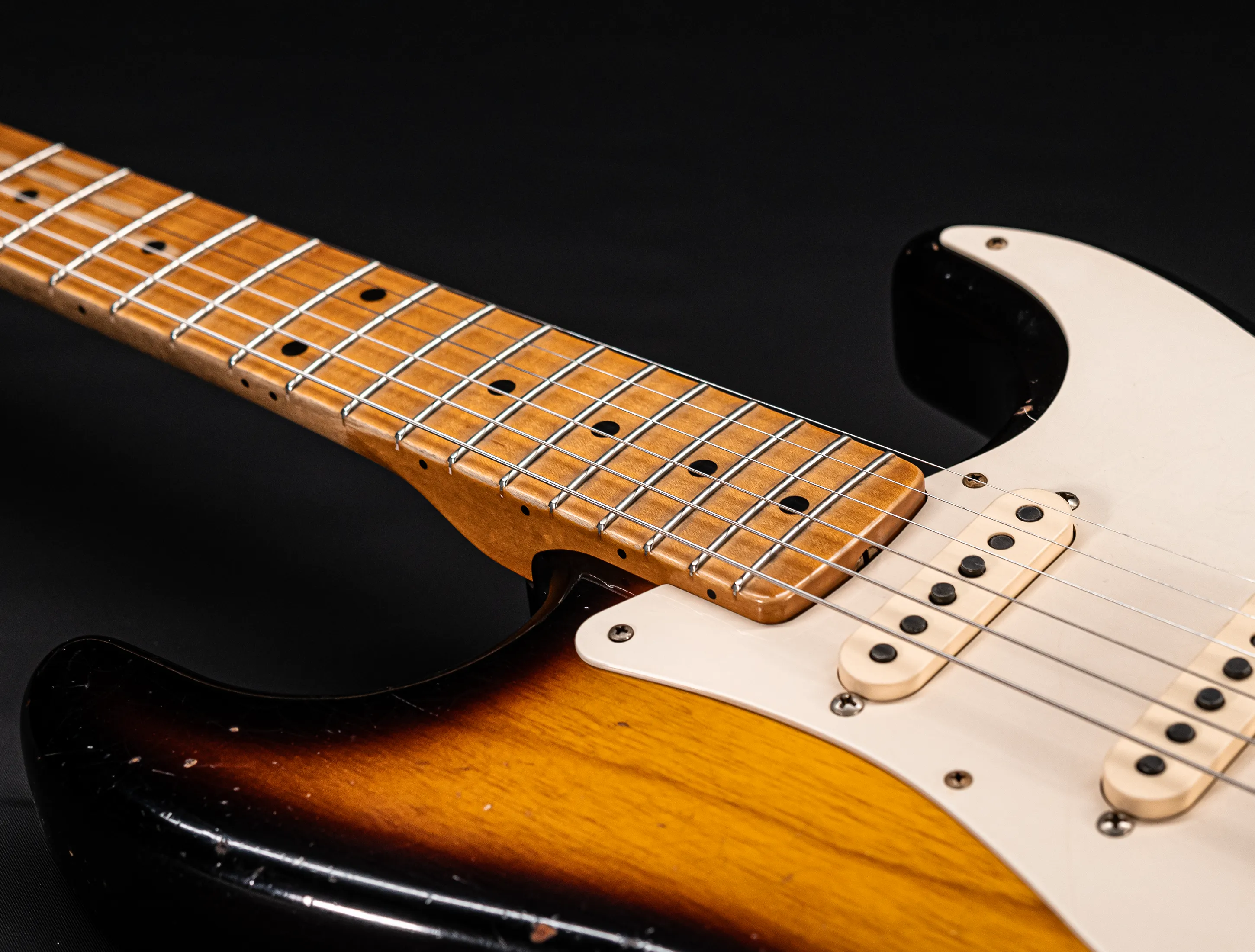 Fender Senior Masterbuilt Todd Krause 1957 Stratocaster Relic 1pc Ash Body - Sunburst