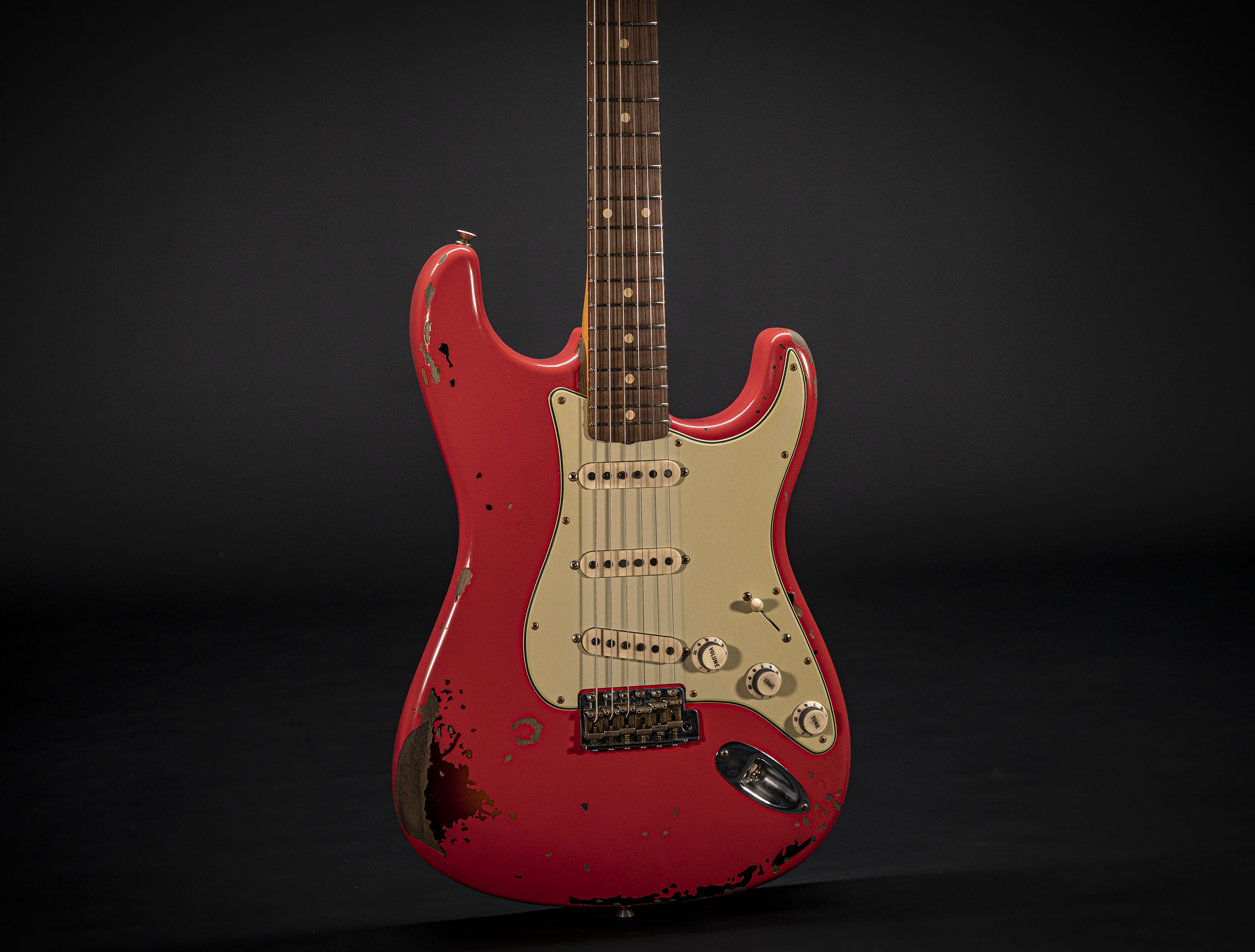 Fender Custom Shop Michael Landau 1963 Stratocaster - Fiesta Red over 3TSB