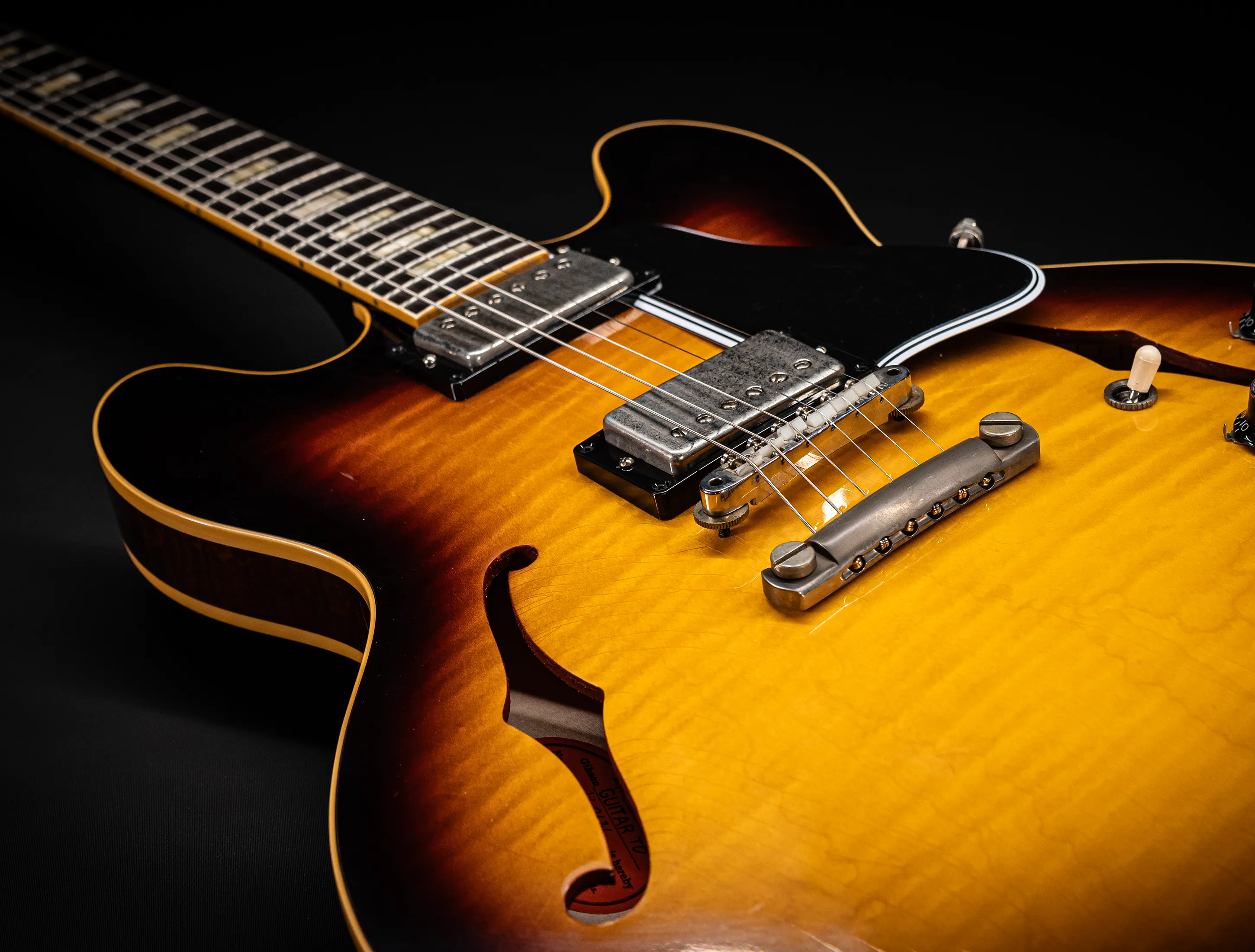 Gibson ES-335 1964 Custom Shop Murphy Lab Ultra Light Aged Figured Maple - Vintage Sunburst