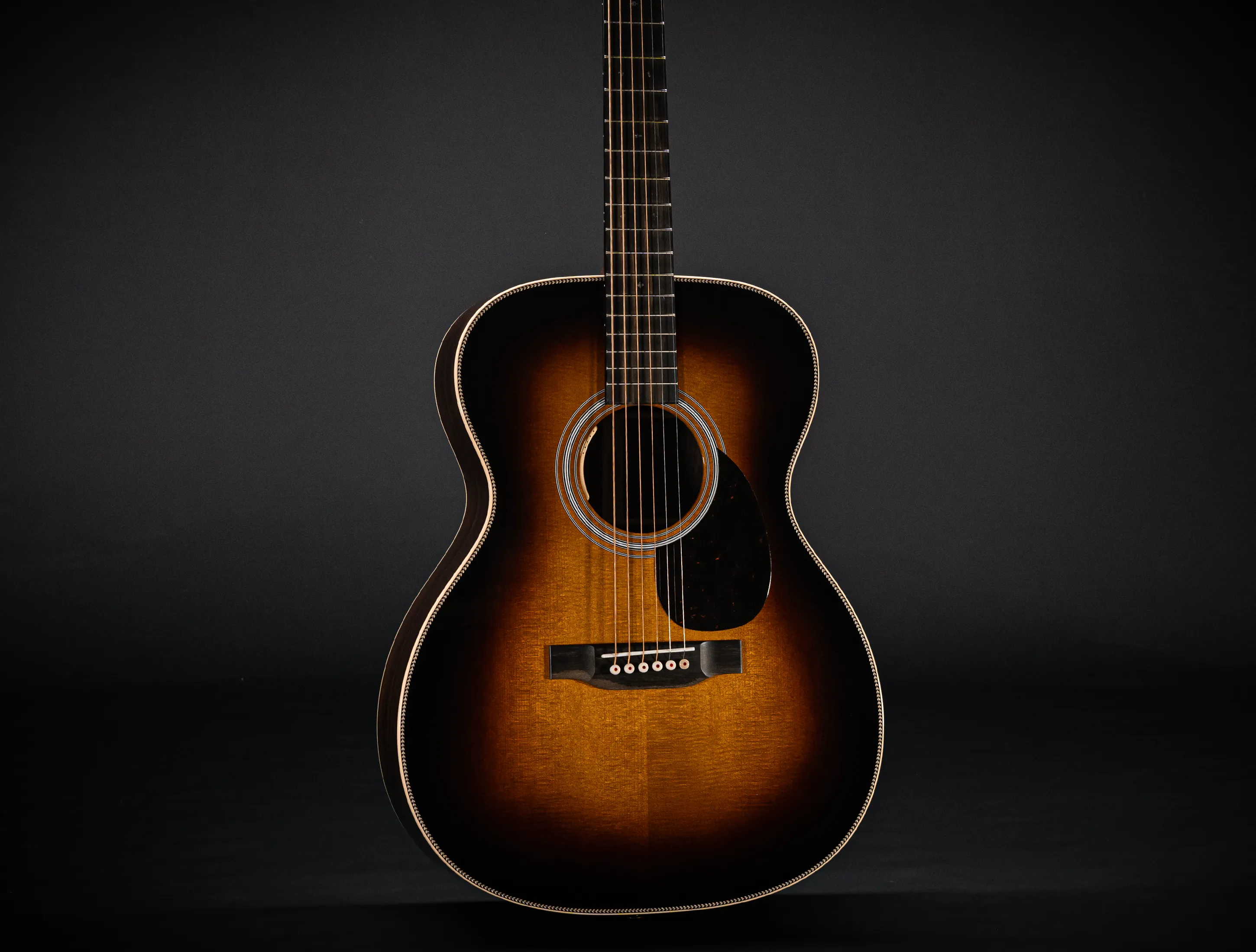 Martin OM-28SB E LRB Sunburst Refresh NEW 2025 - LR Baggs Anthem