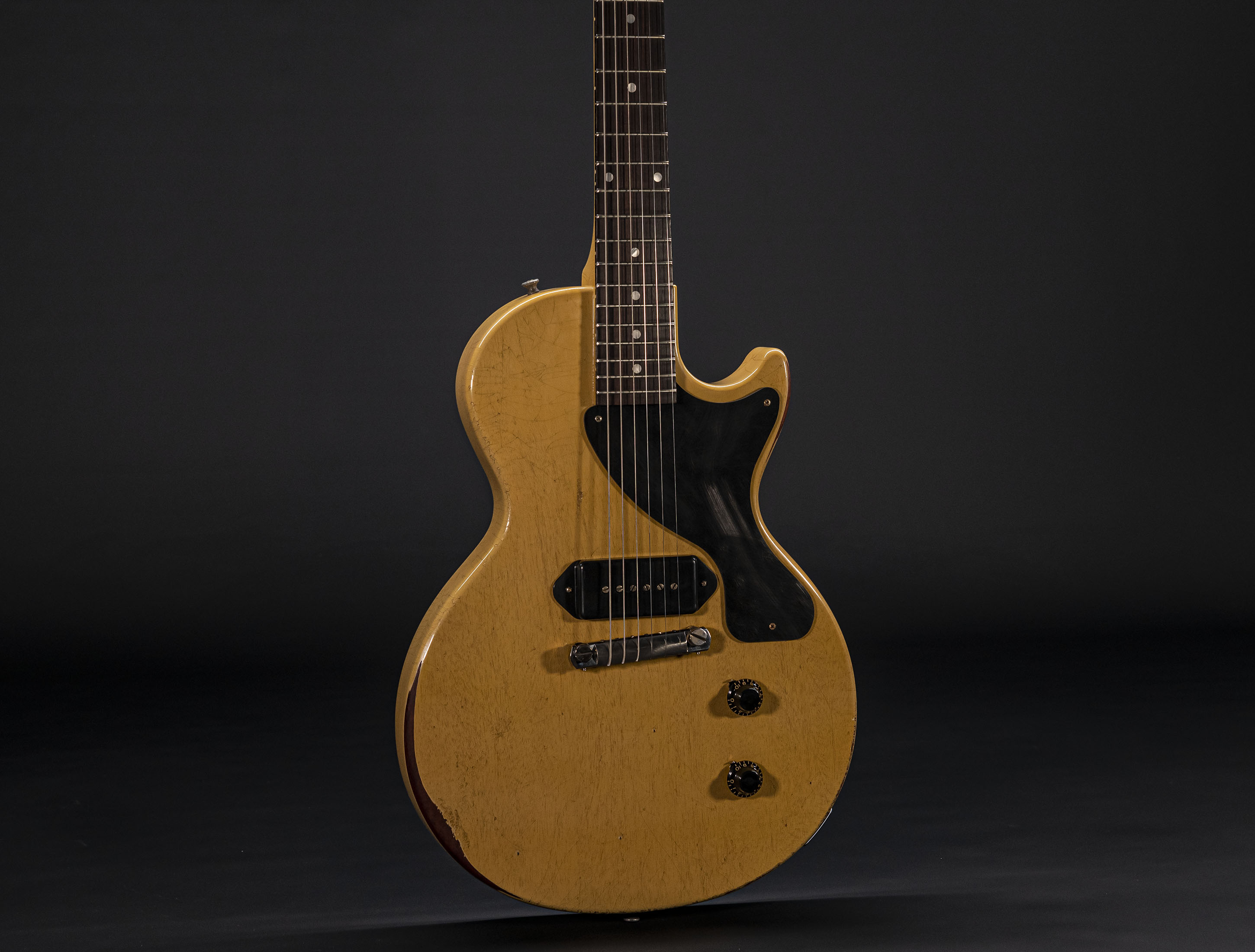 Gibson Les Paul Junior 1957 Single Cut TV Yellow Murphy Lab Heavy Aged