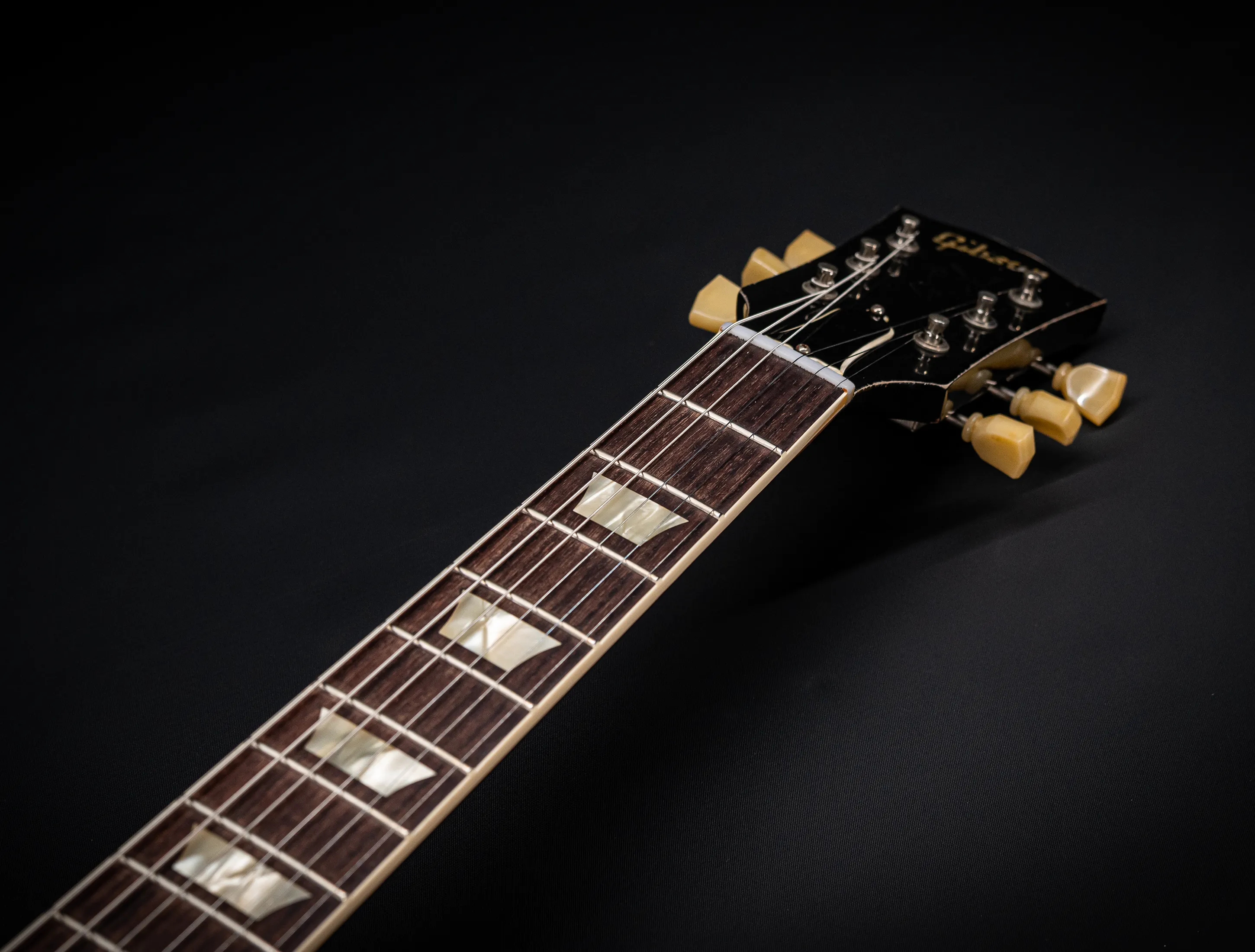 Gibson Les Paul 1958 Standard Murphy Lab Heavy Aged - Factory Black