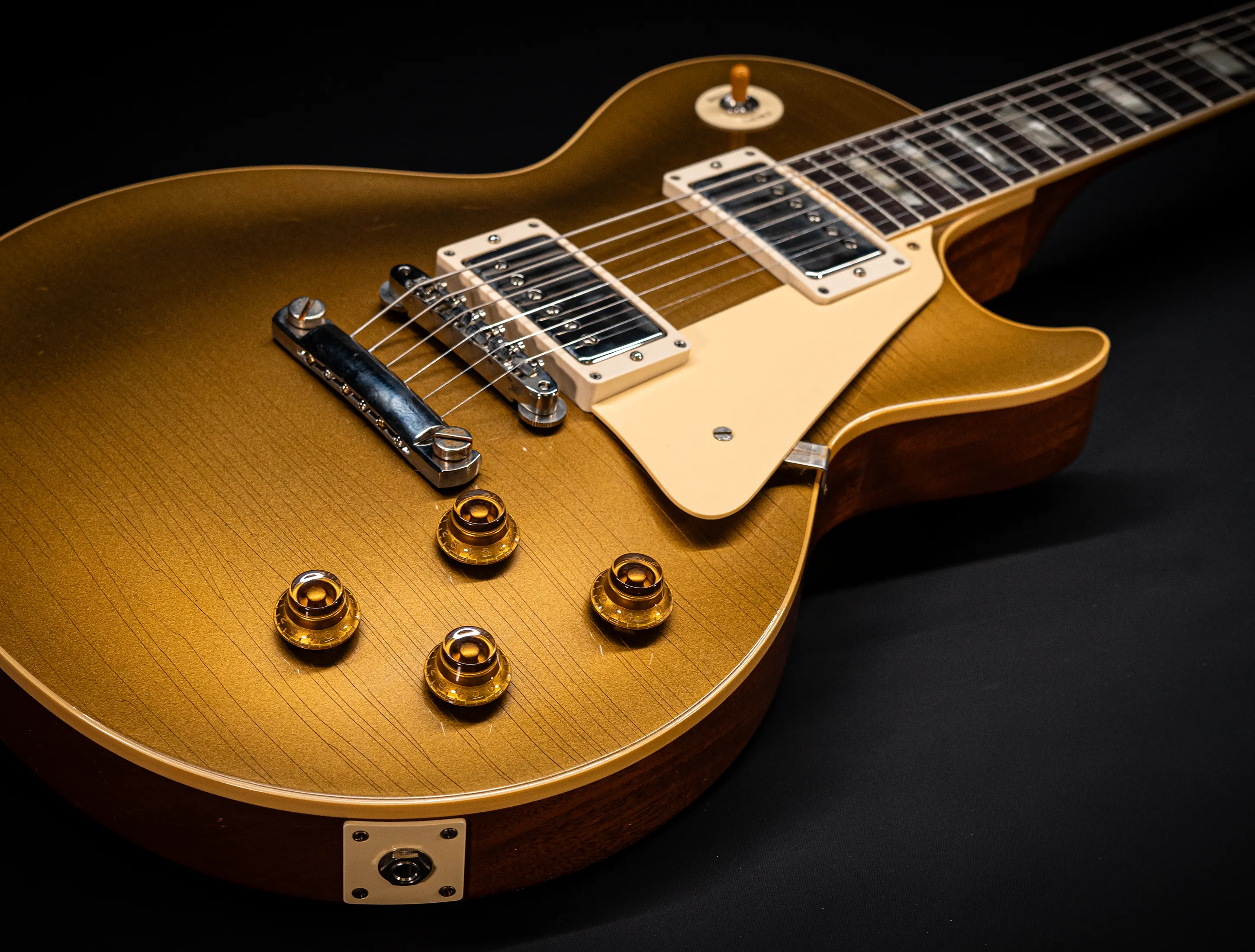 a171352 Gibson Les Paul 1957 Goldtop Reissue Murphy Lab Ultra Light Aged Musikhaus-Hermann