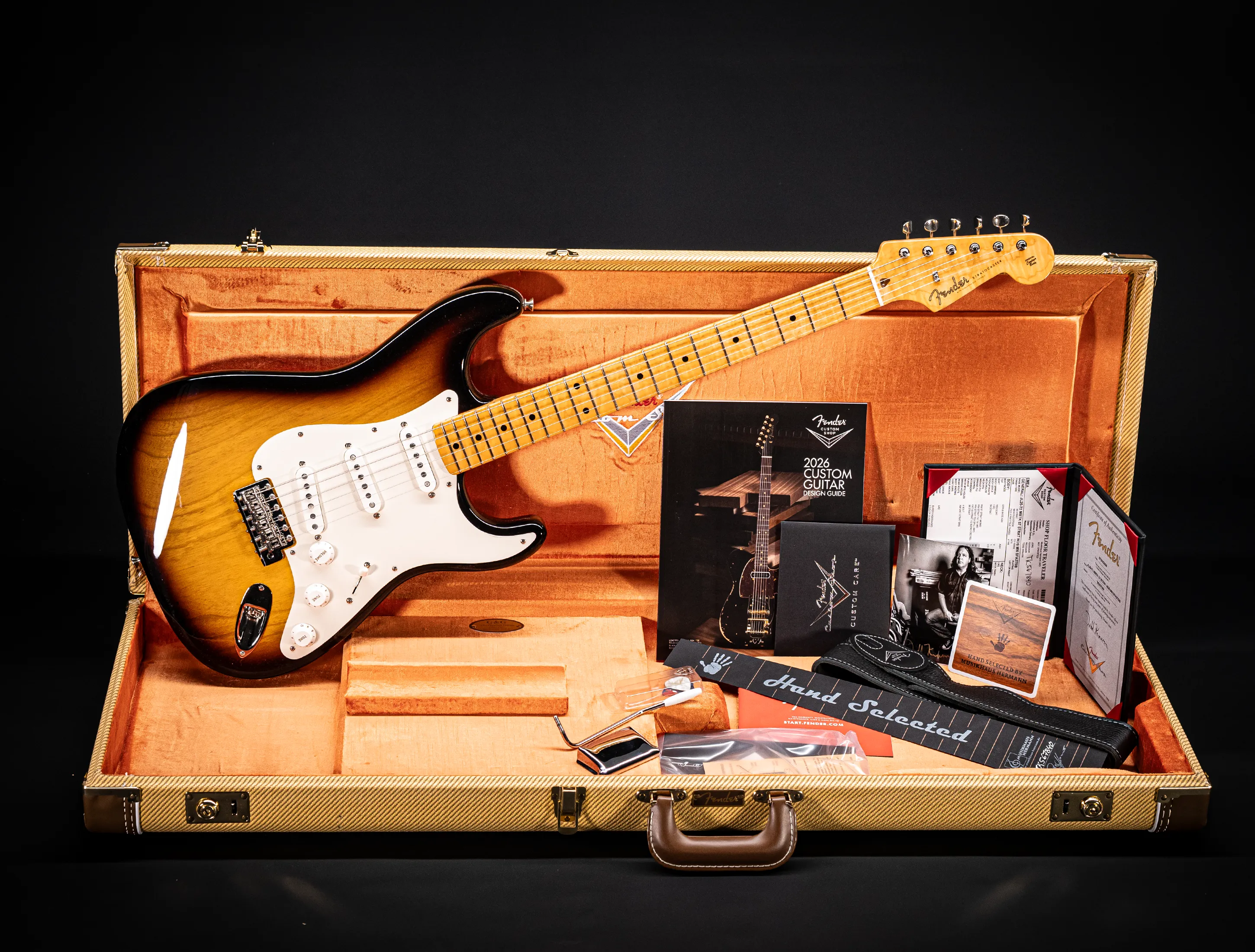 Fender Senior Masterbuilt Todd Krause 1957 Stratocaster Relic - Daphne Blue