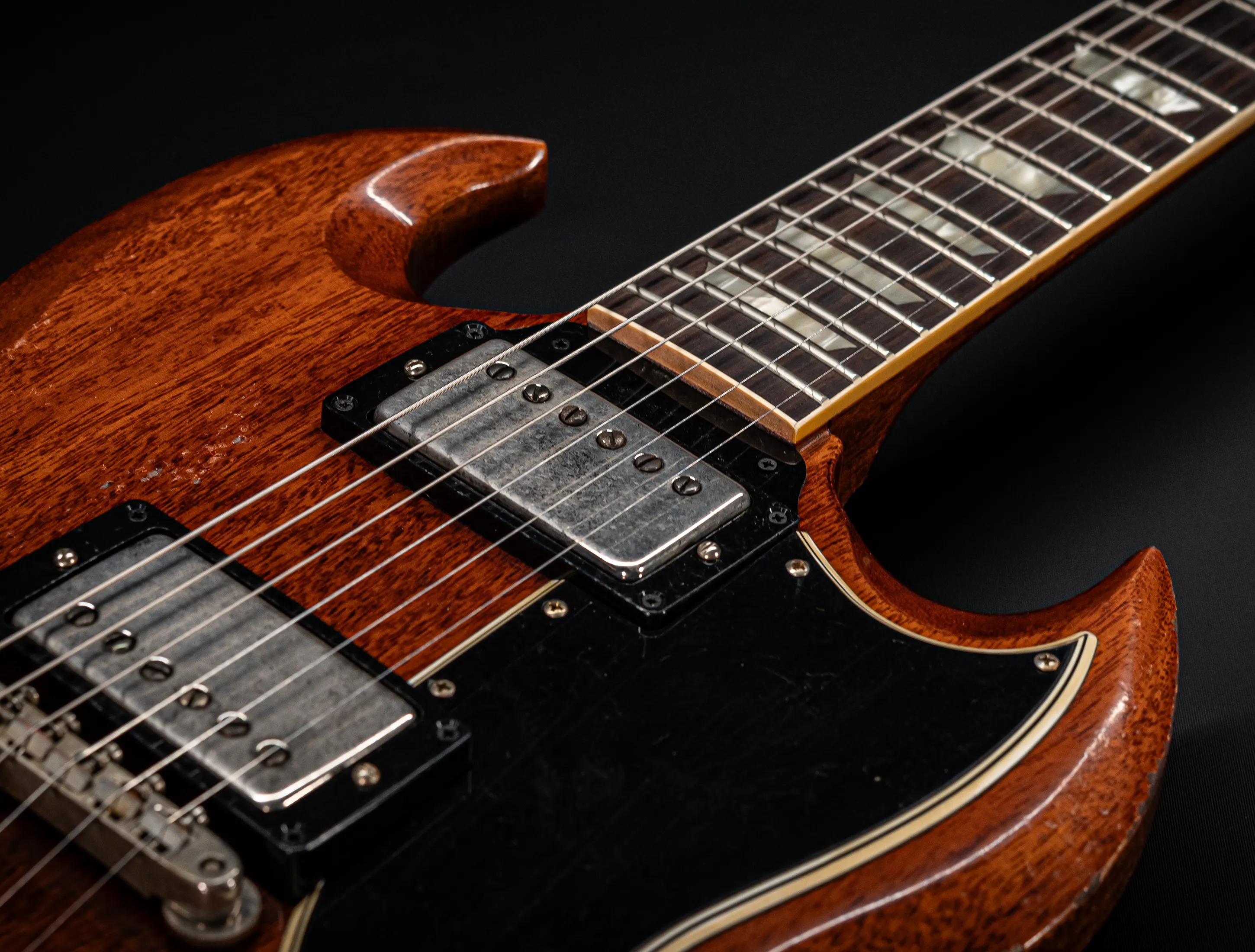 Gibson SG 1961 Standard Murphy Lab Heavy Aged Antique Faded Cherry