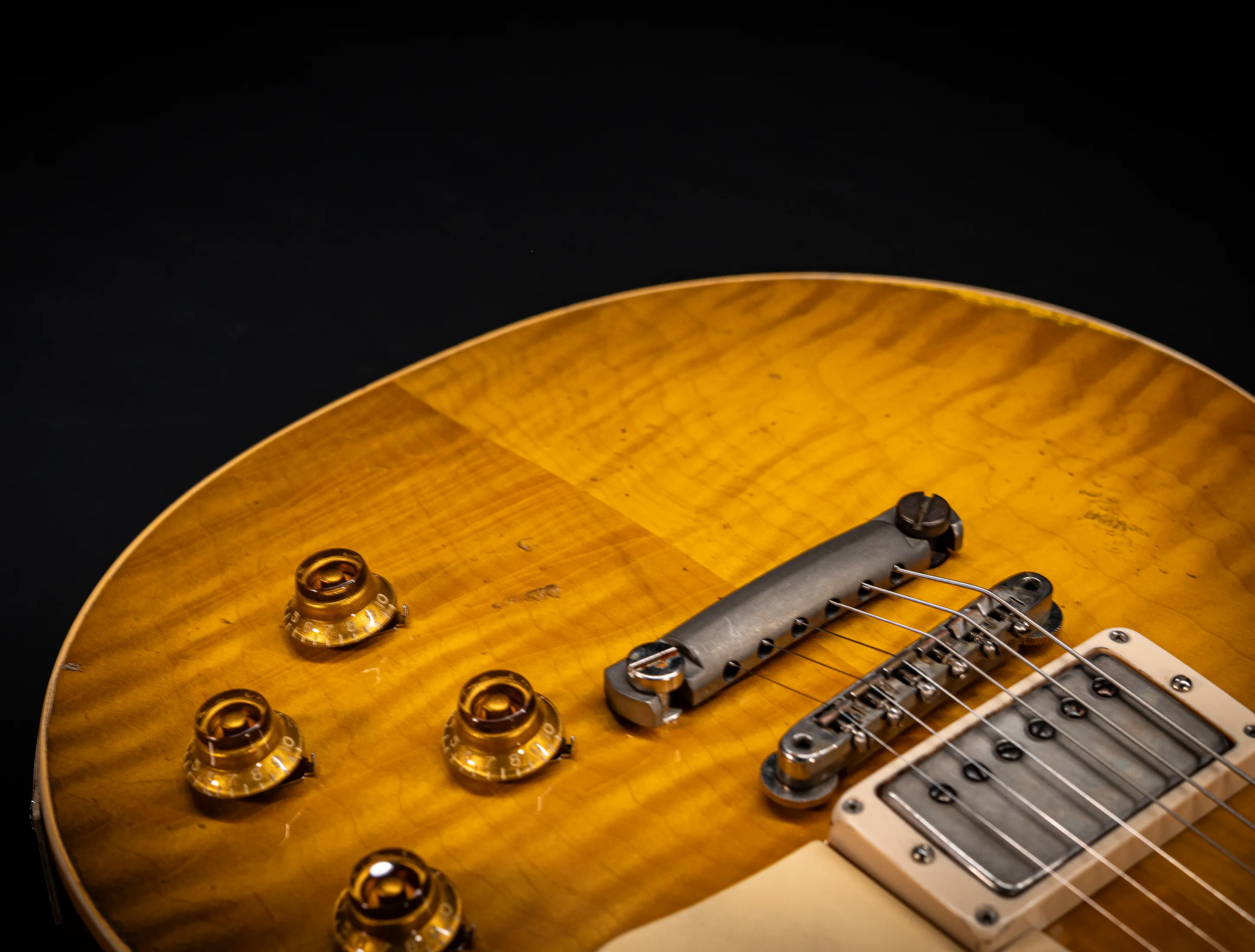 a172378 Gibson Les Paul 1959 Reissue Murphy Lab Heavy Aged Green Lemon Fade Musikhaus-Hermann