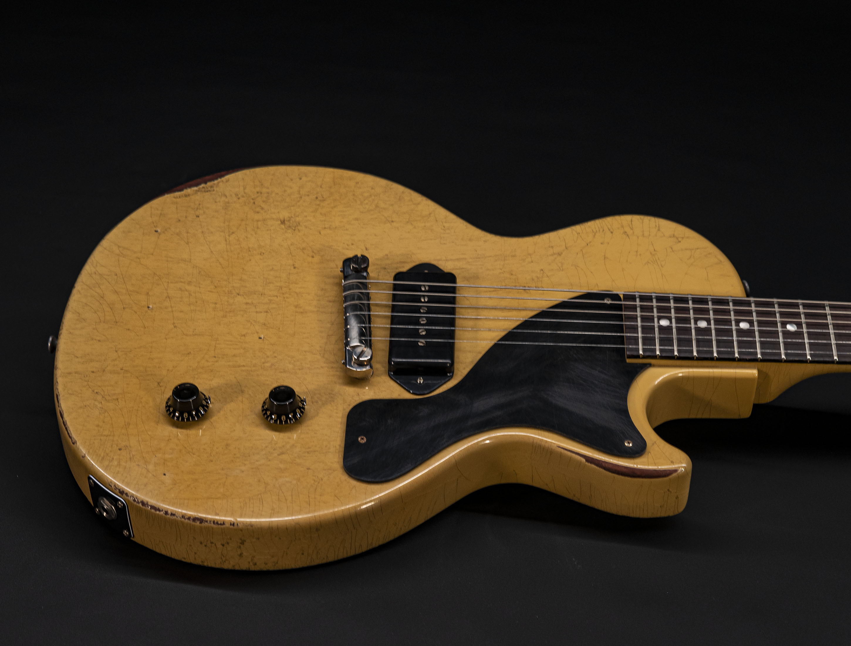 a133330_Gibson-Les-Paul-Junior-1957-Single-Cut-TV-Yellow-Murphy-Lab-Heavy-Aged a133330 gibson-les-paul-junior-1957-single-cut-tv-yellow-murphy-lab-heavy-aged