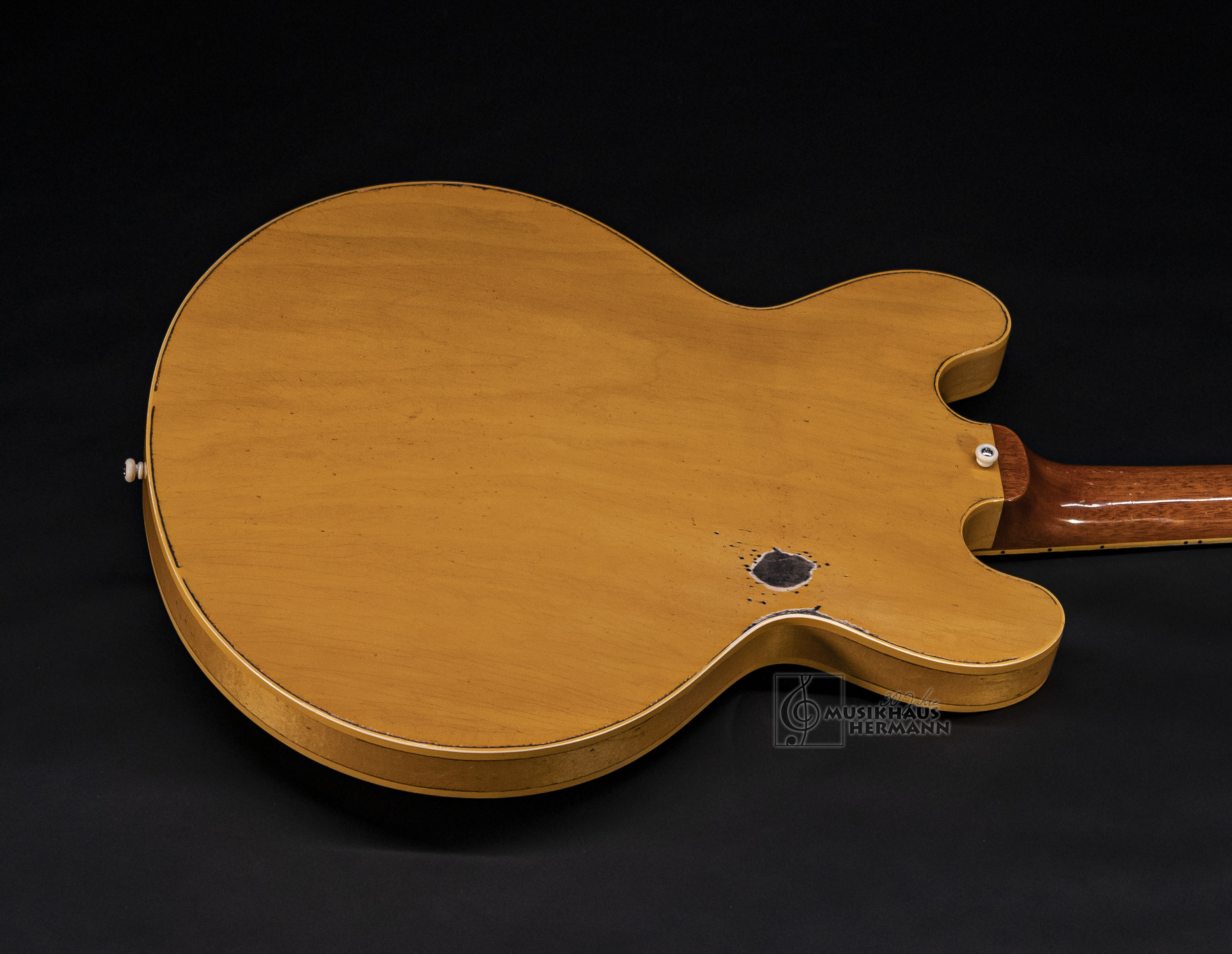Show gallery (25 images) a10-3354-gibson-1959-es-335-vintage-natural-ultra-heavy-aged
