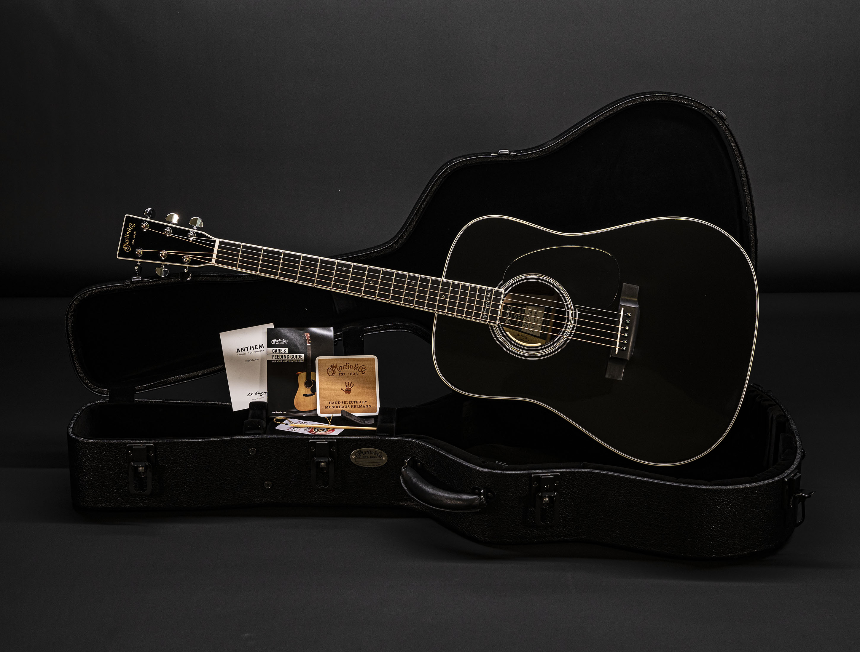 Martin D-35 E Johnny Cash - LR Baggs Anthem