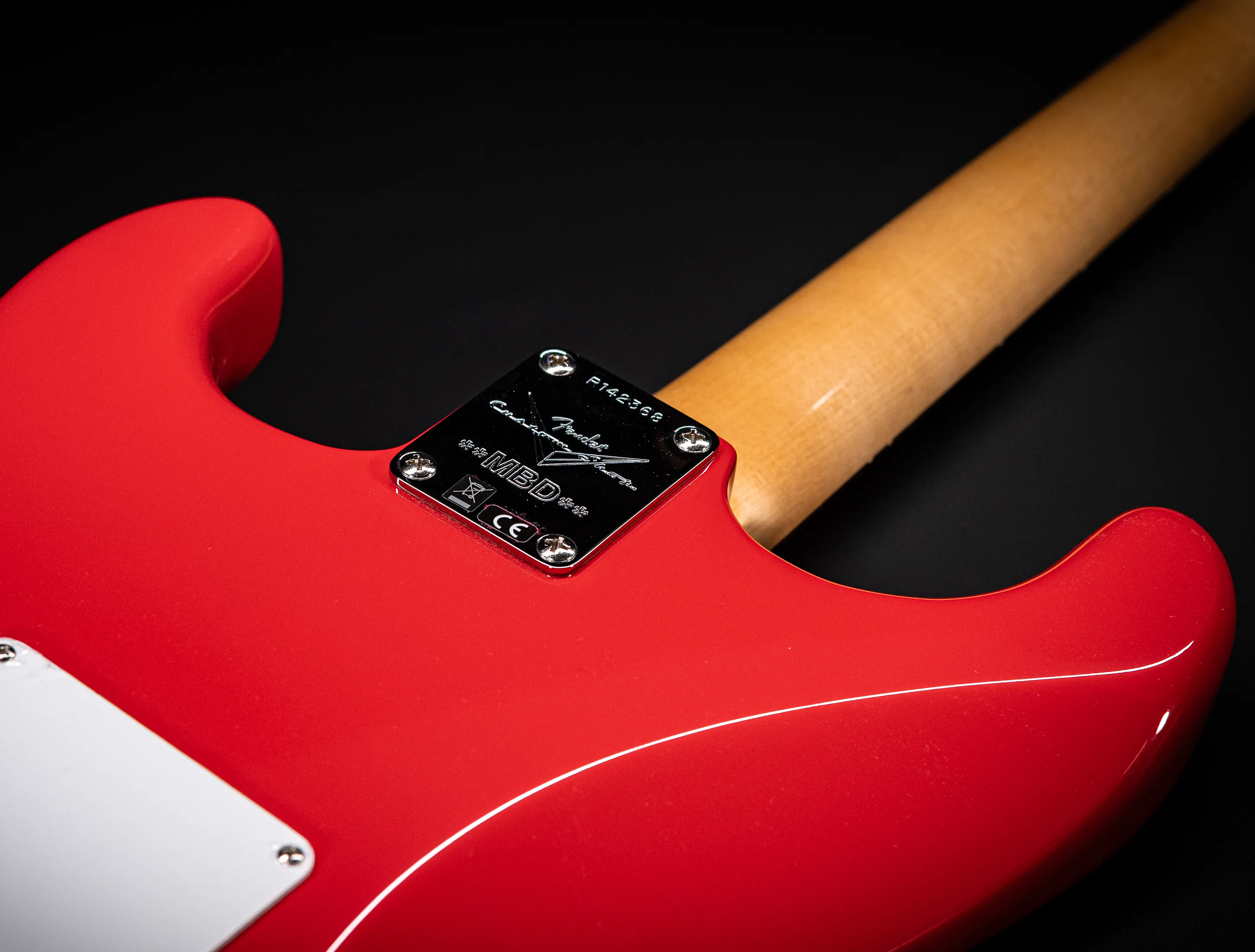Fender MBD 50/60 inspired Stratocaster GLOSS NOS - Hot Rod Red