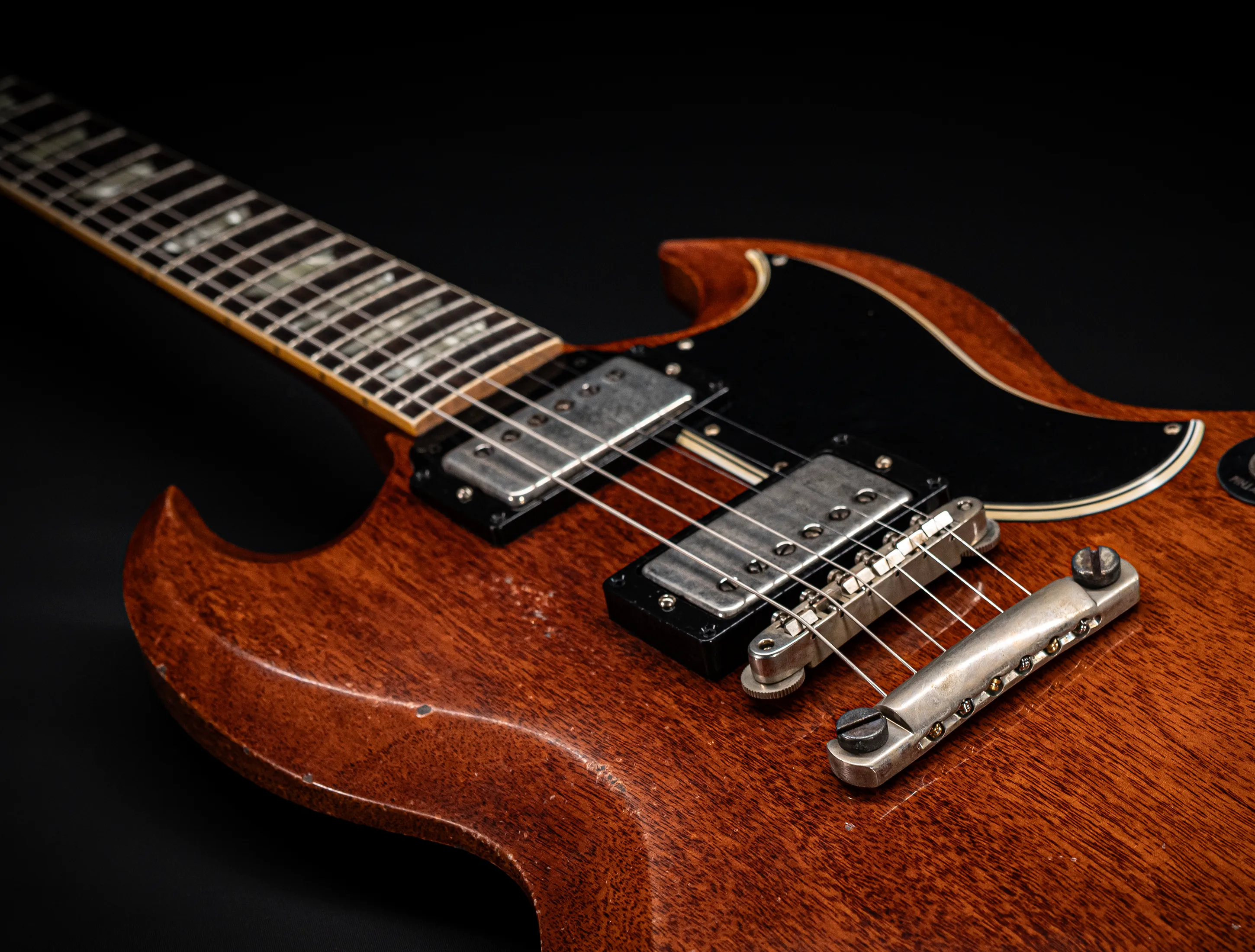 Gibson SG 1961 Standard Murphy Lab Heavy Aged Antique Faded Cherry