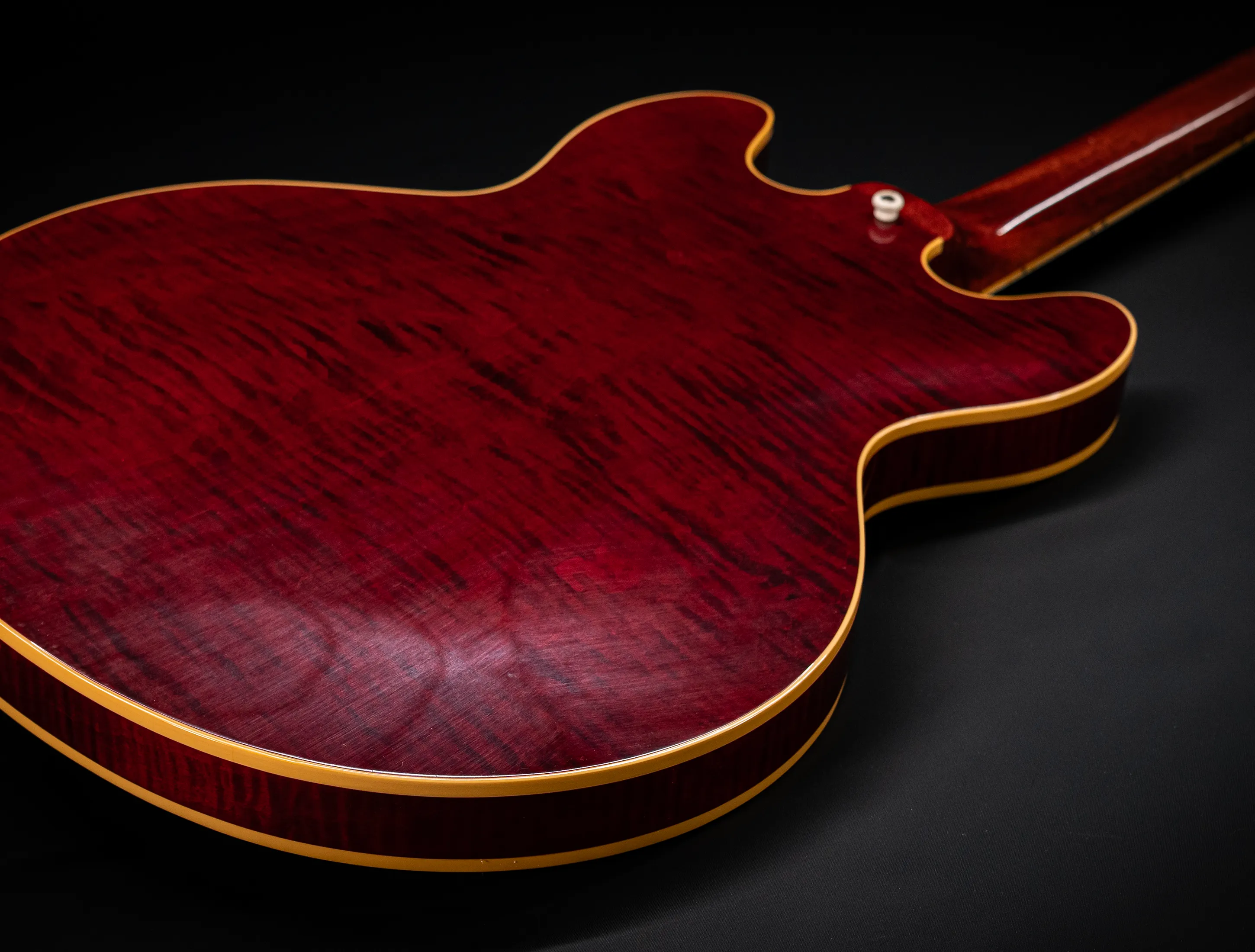 Gibson ES-335 1964 Custom Shop Murphy Lab Ultra Light Aged Figured Maple - Viking Red