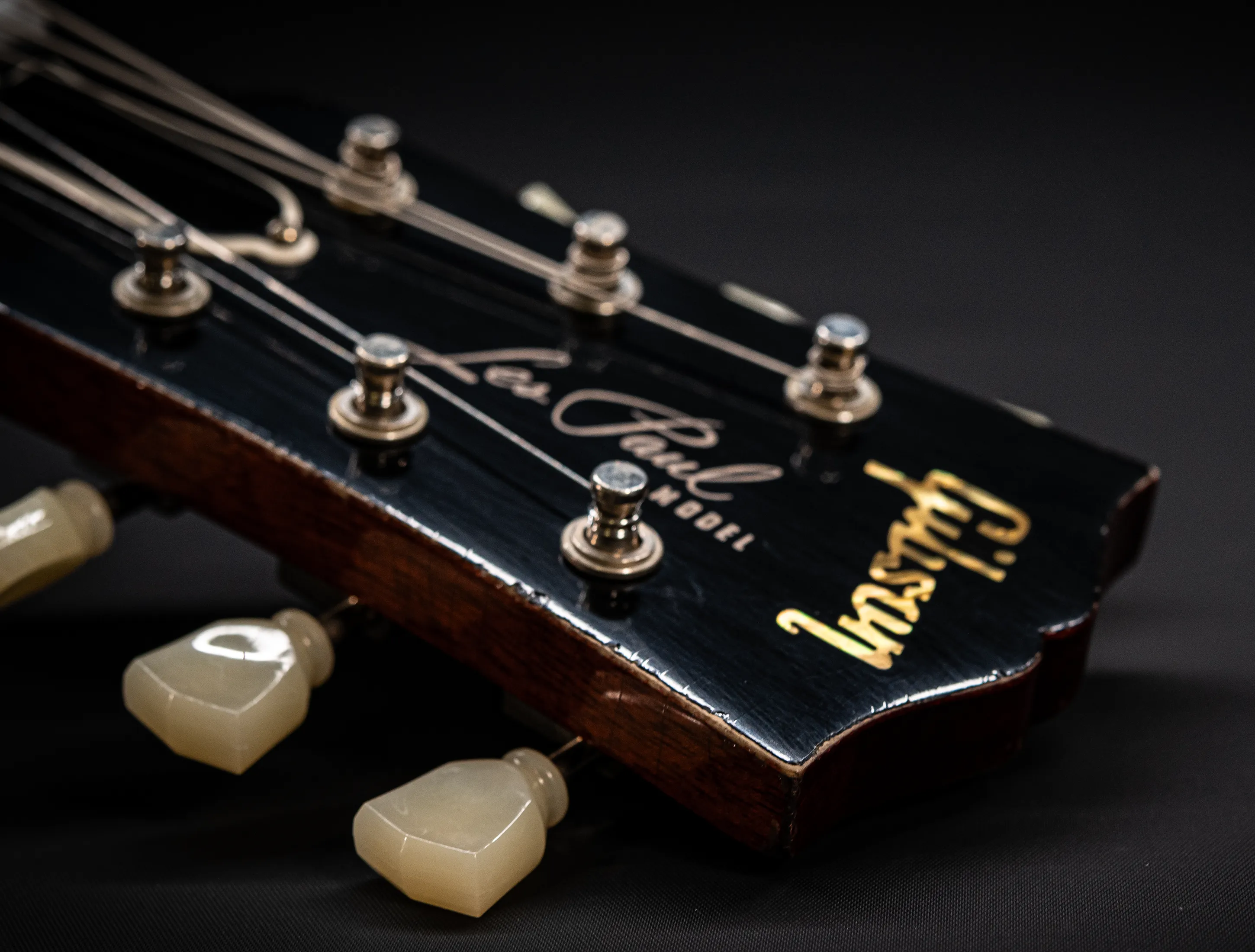 a171398 Gibson Les Paul 1958 Standard Reissue Murphy Lab Lemon Burst Light Aged Musikhaus-Hermann