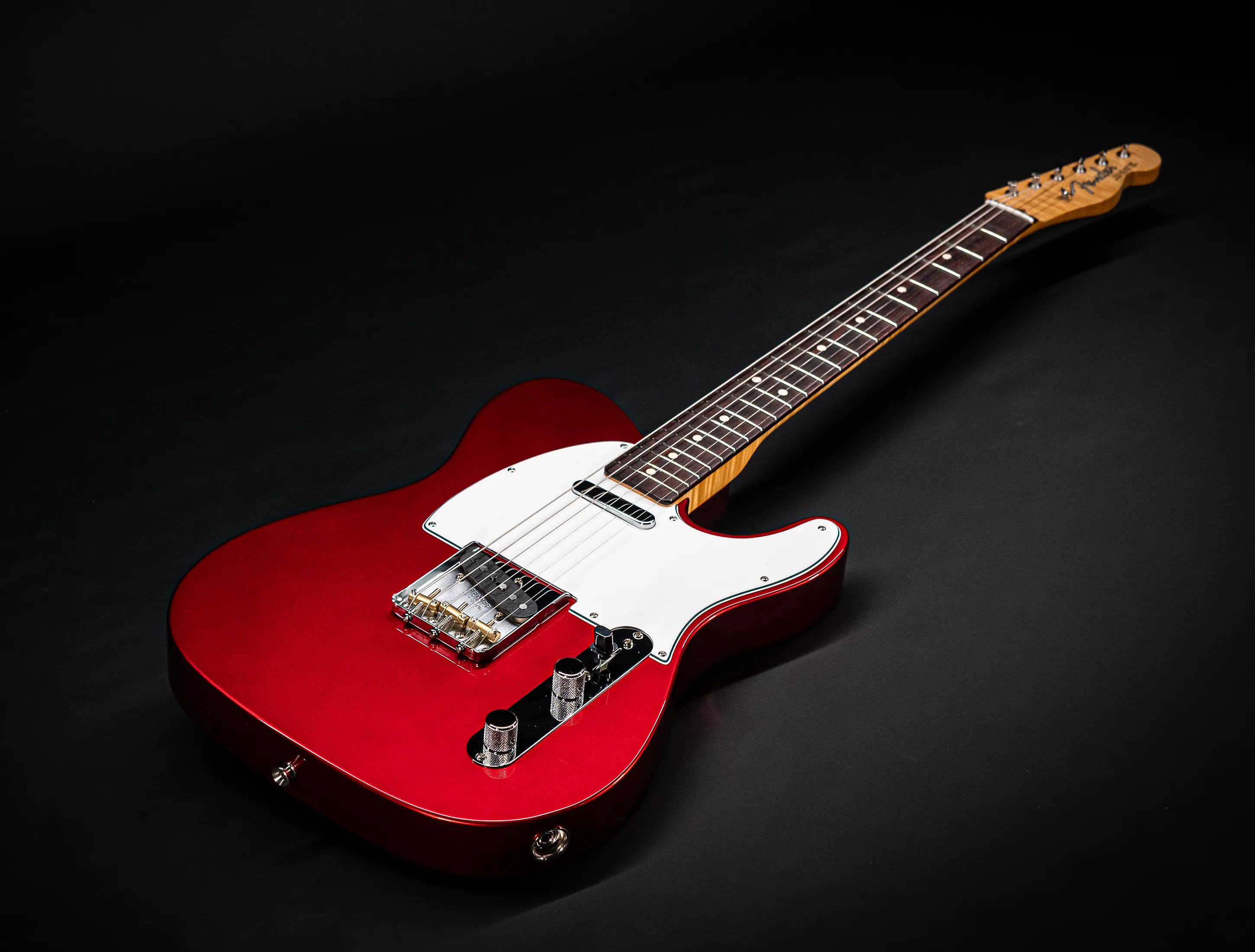 Fender MBD 1963 Telecaster Timeless NOS flame Neck - Candy Apple Red