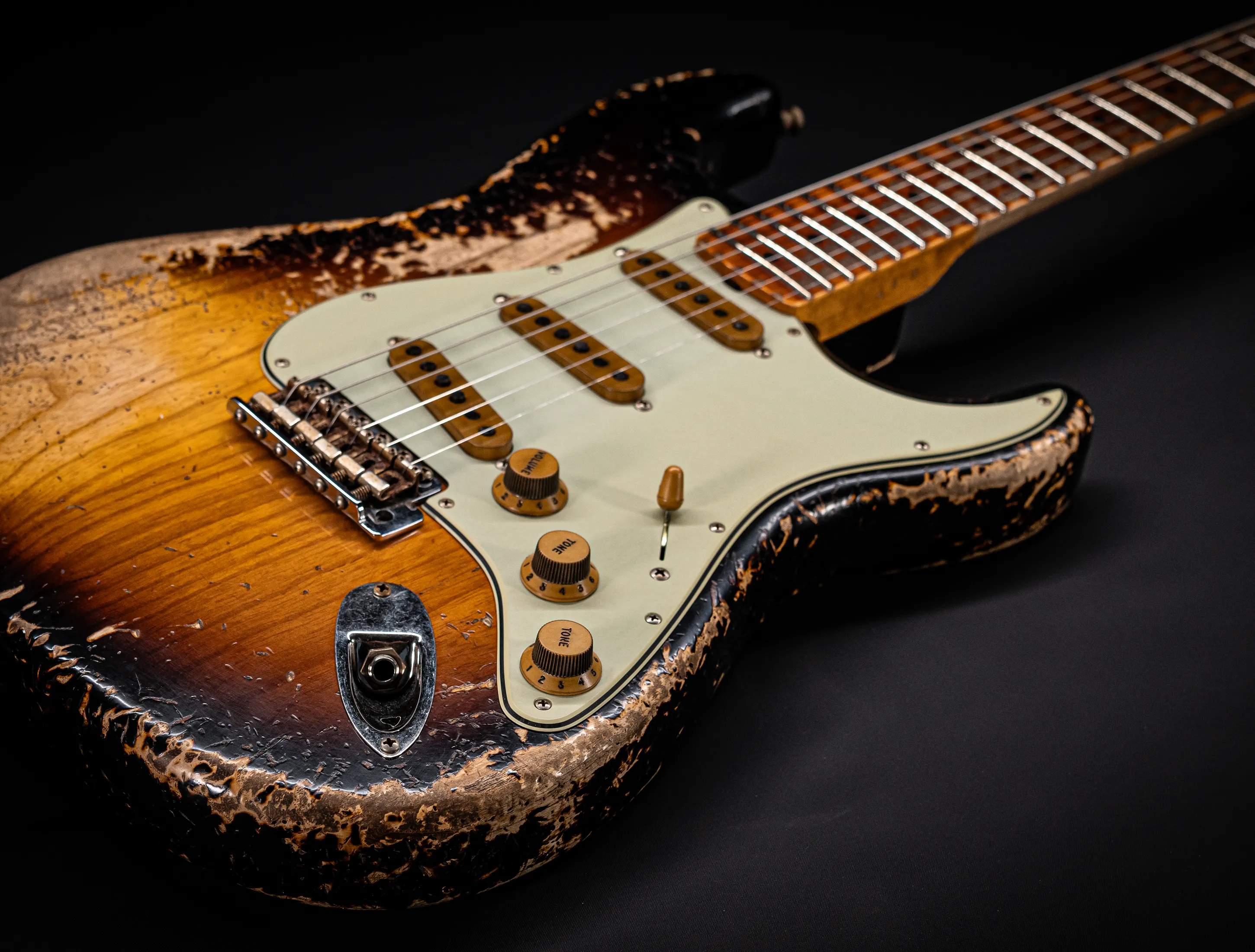 Fender MBD II 1962 Stratocaster MIDAS Super Heavy Relic - ASH Body Sunburst
