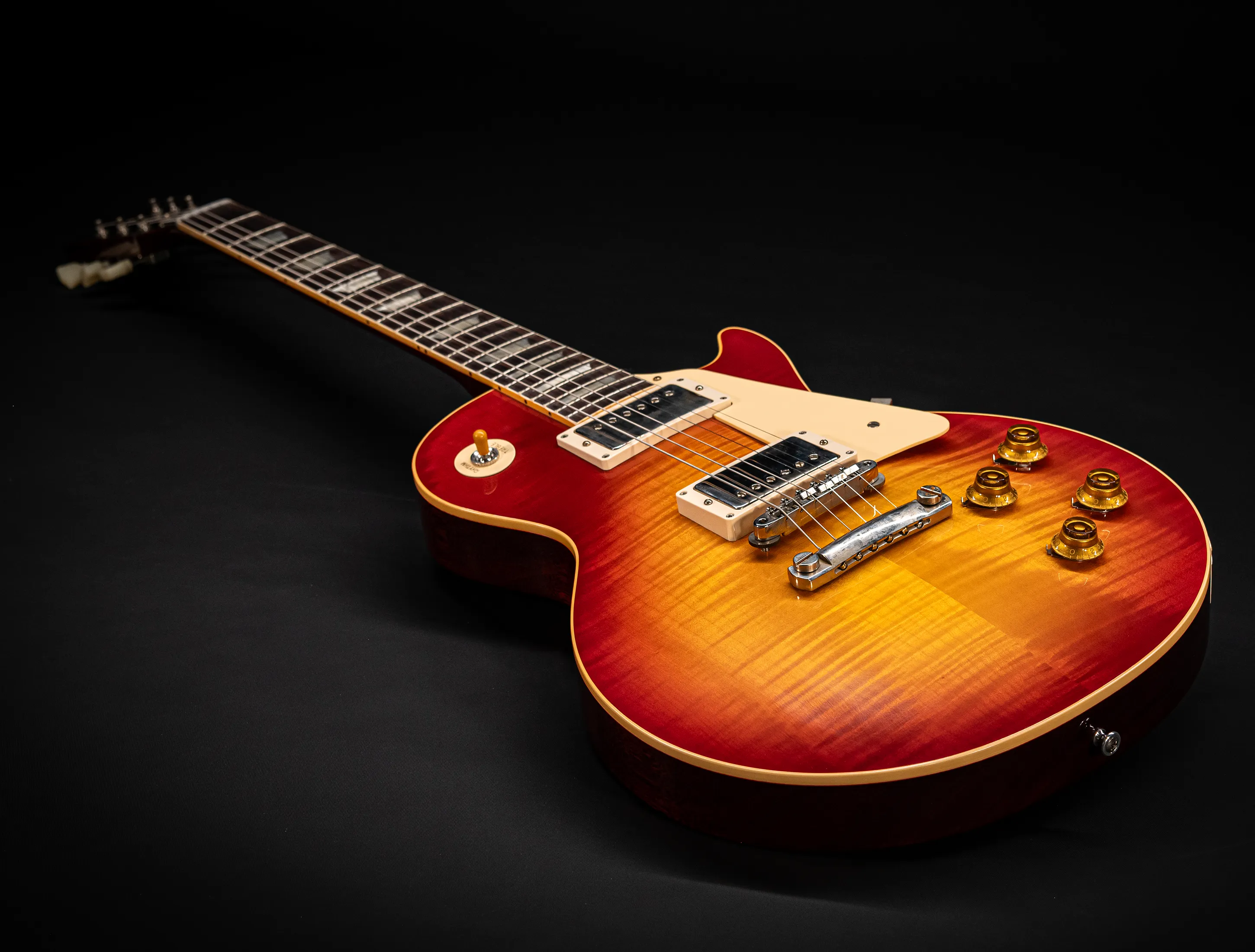 a162350 Gibson Les Paul 1959 Standard Reissue VOS Washed Cherry Sunburst