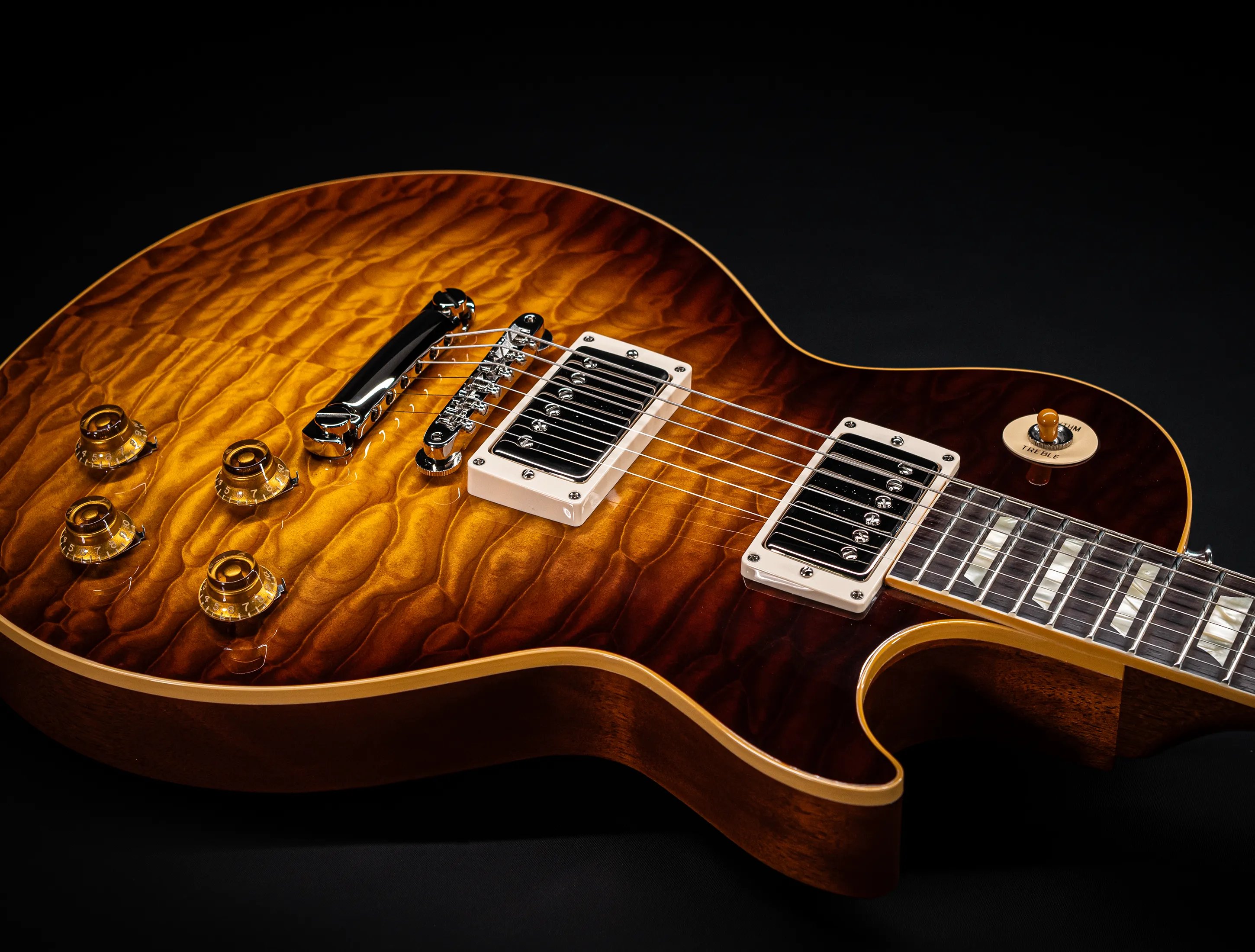 Gibson Les Paul 1959 Reissue ULTRA 5A-Quilt Maple Top - GLOSS "Factory Special"