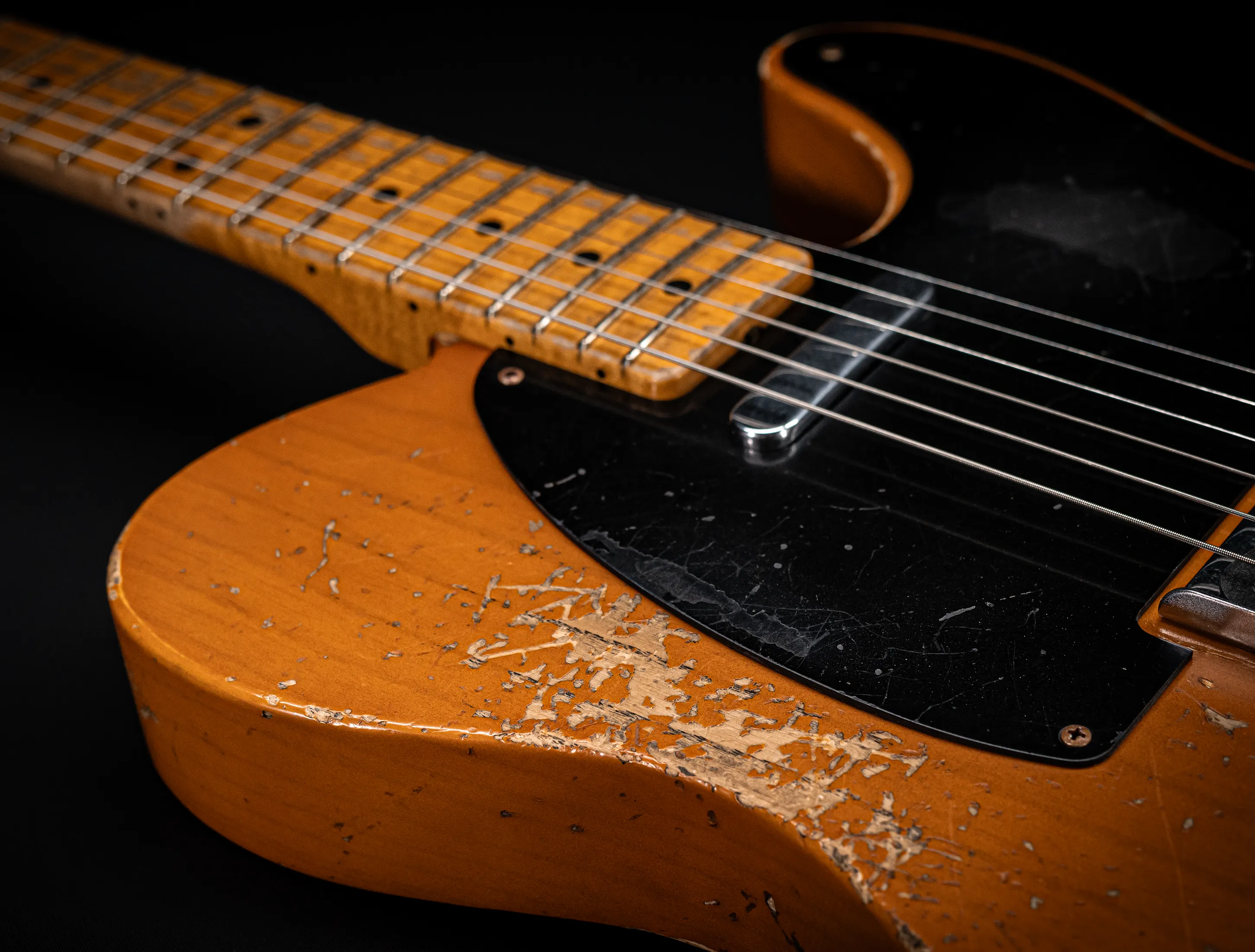 Fender Senior Masterbuilt Jason Smith 1952 Telecaster Heavy Relic - 1pc Ash Butterscotch Blonde