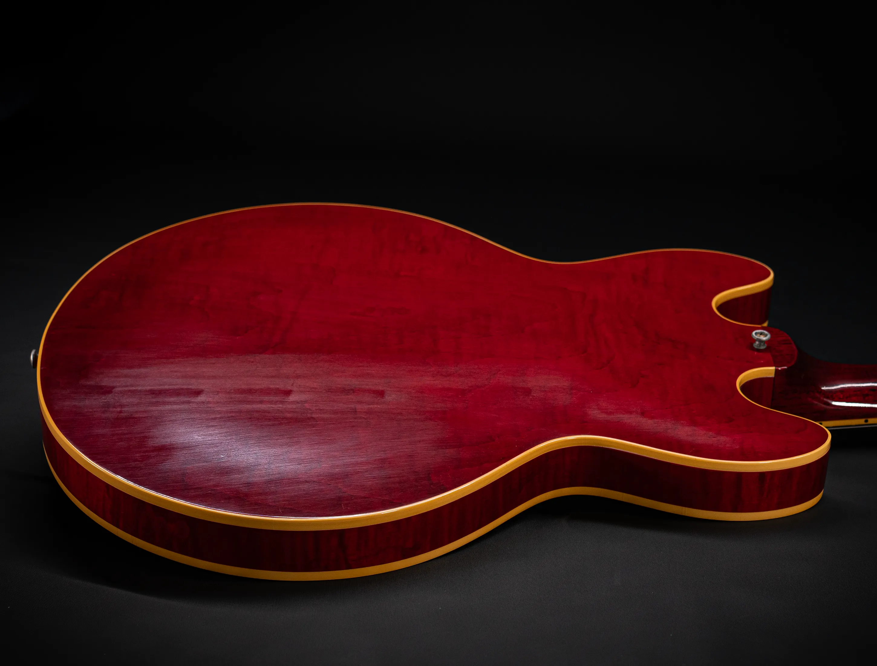 Gibson ES-335 1964 Custom Shop Murphy Lab Ultra Light Aged Figured Maple - 60s Cherry Red