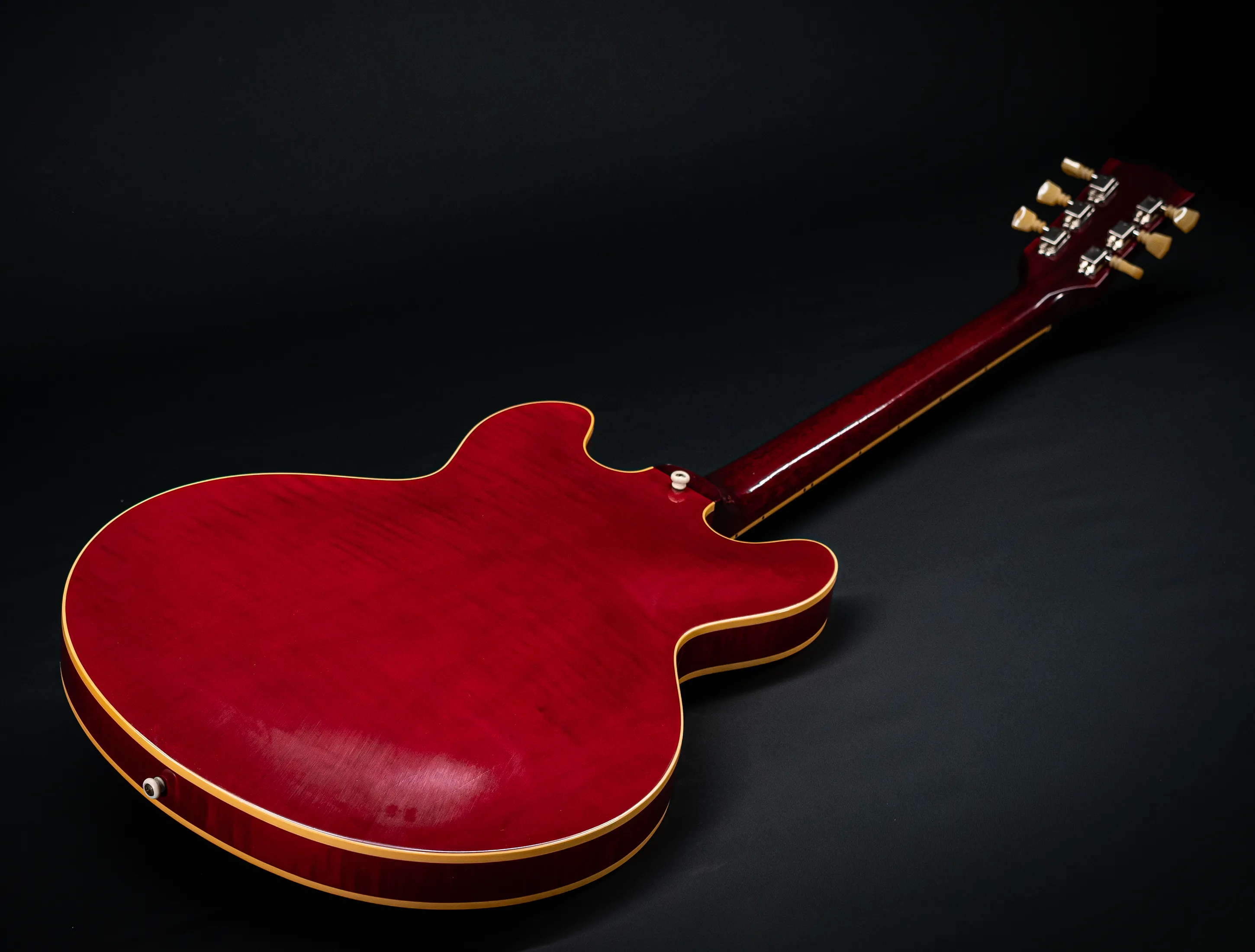 Gibson ES-335 1964 Custom Shop Murphy Lab Ultra Light Aged Figured Maple - Wine Red