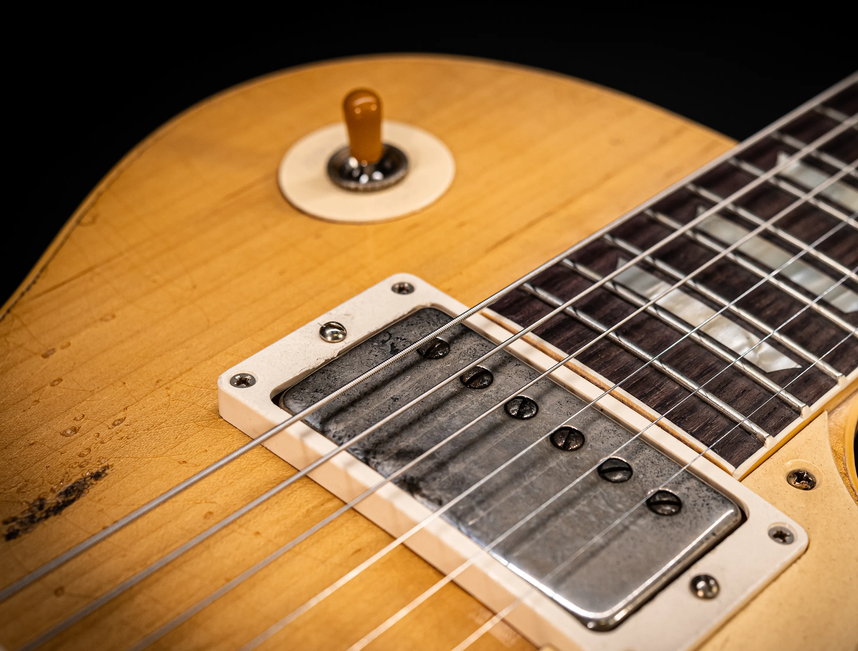 a173425 Gibson-Les-Paul-1958-Reissue-Murphy-Lab-Heavy-Aged-Factory-Special-Heroes-Greatest-Hits-Musikhaus-Hermann