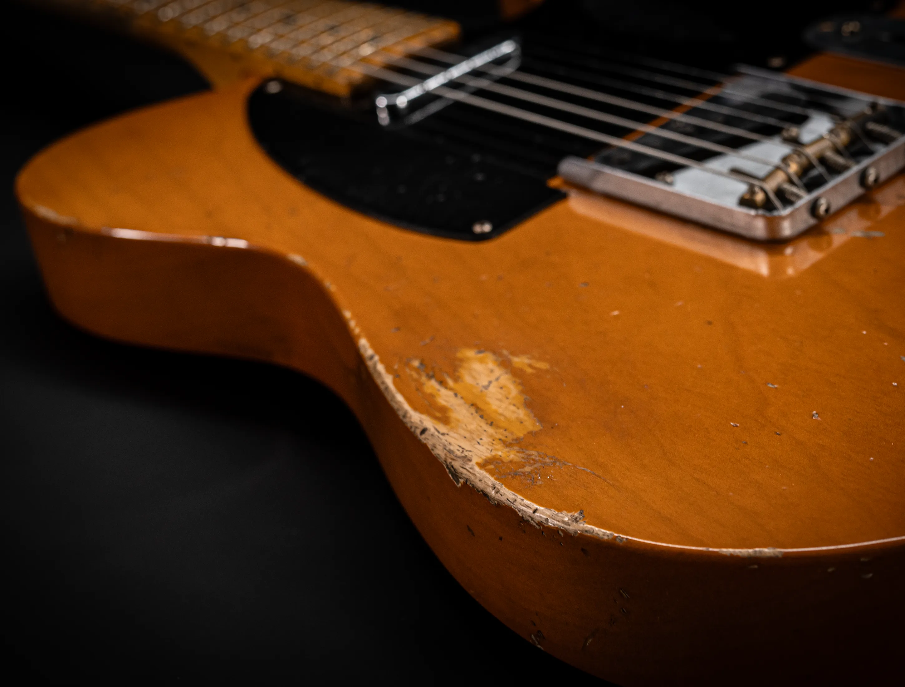 Fender Senior Masterbuilt Jason Smith 1952 Telecaster Relic - 1pc Ash Butterscotch Blonde