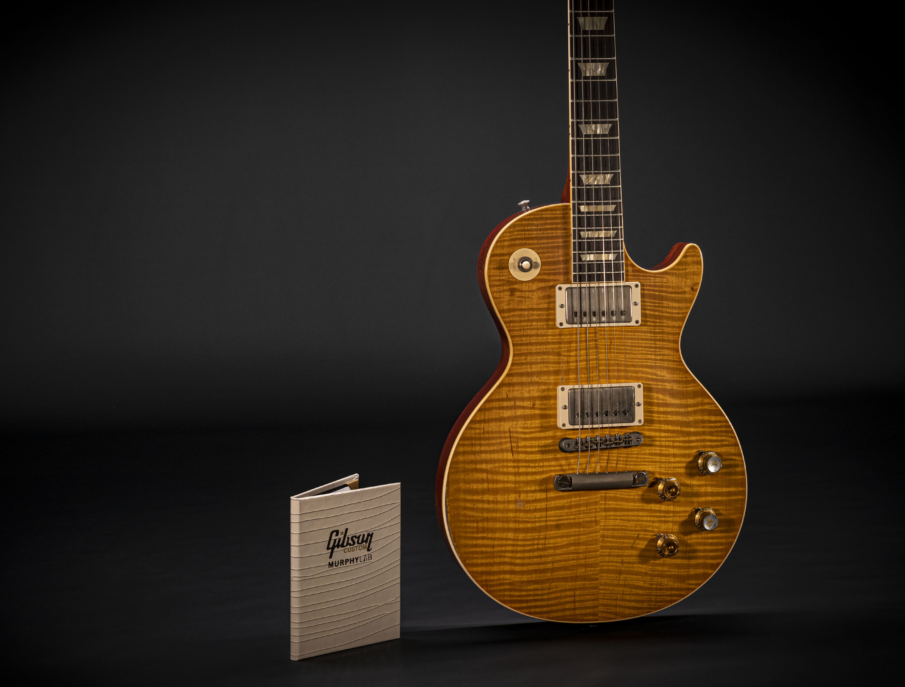 Gibson Les Paul 1959 "InGreen" Murphy LAB Authentic Heavy Aged - Butterscotch Lemon
