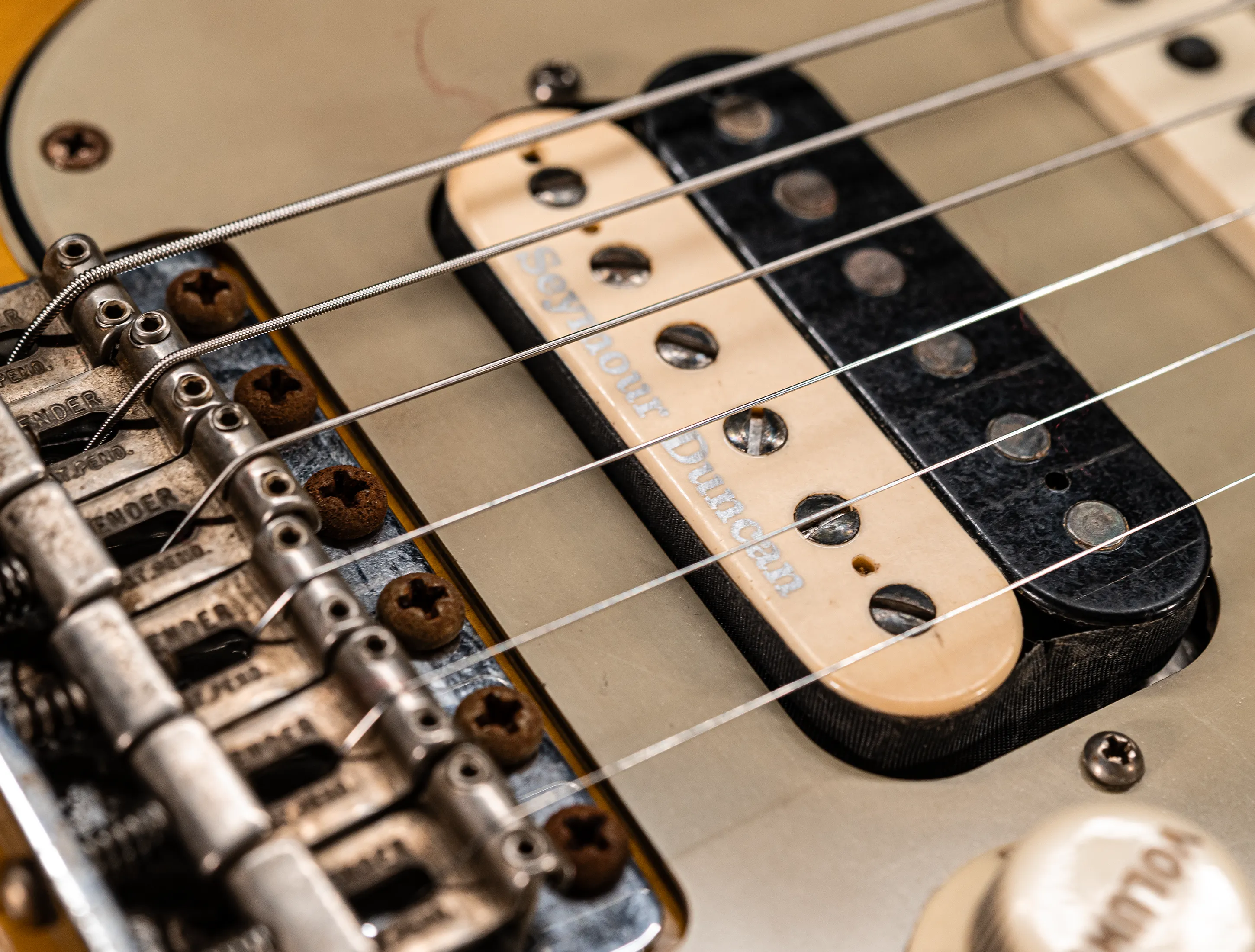 Fender Senior Masterbuilt Todd Krause 1963 Humbucker Stratocaster Relic - Sunburst