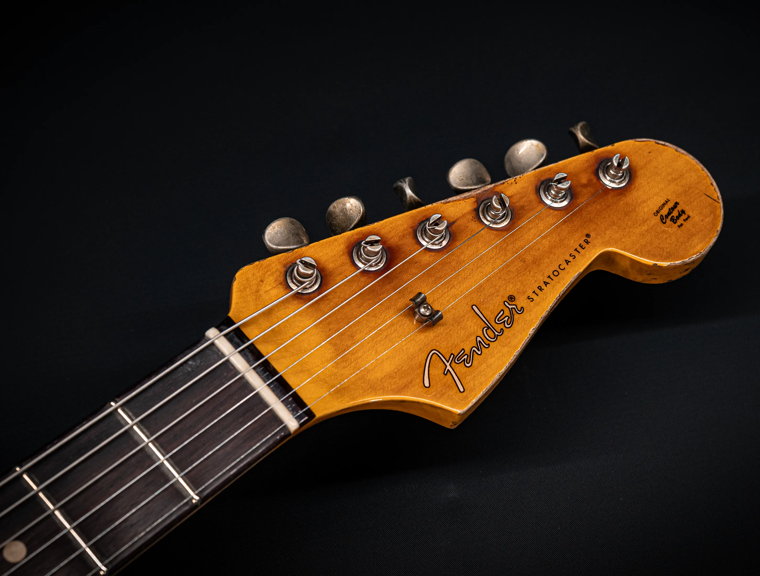 Fender MBD II 1962 Humbucker Hardtail Stratocaster MIDAS Super Heavy Relic - ASH Body Sunburst
