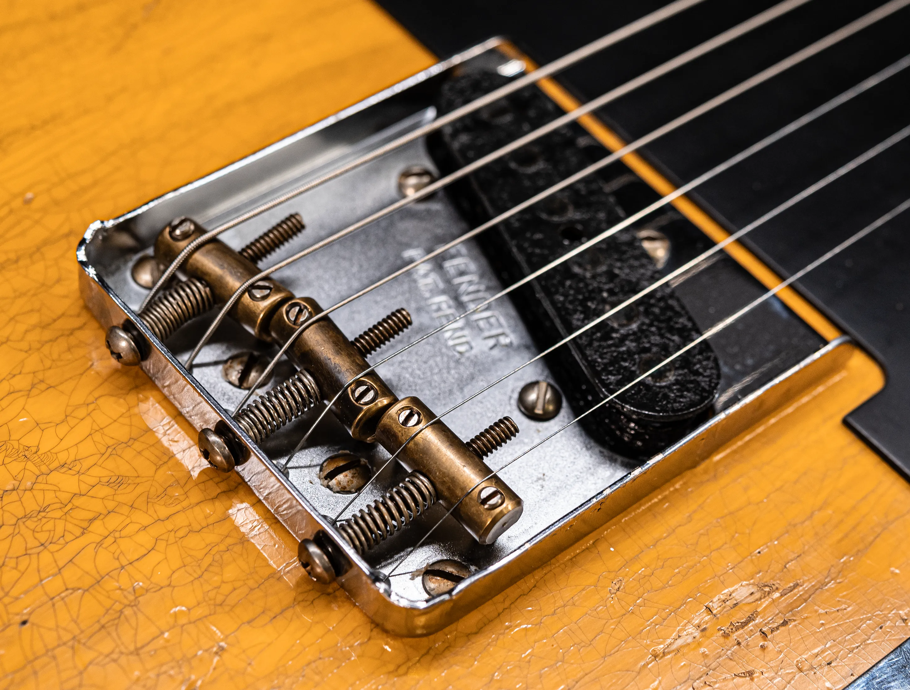 a173348Fender MBD II  Limited 1952 Telecaster Super Heavy Relic - Butterscotch Blonde Muikhaus-Hermann