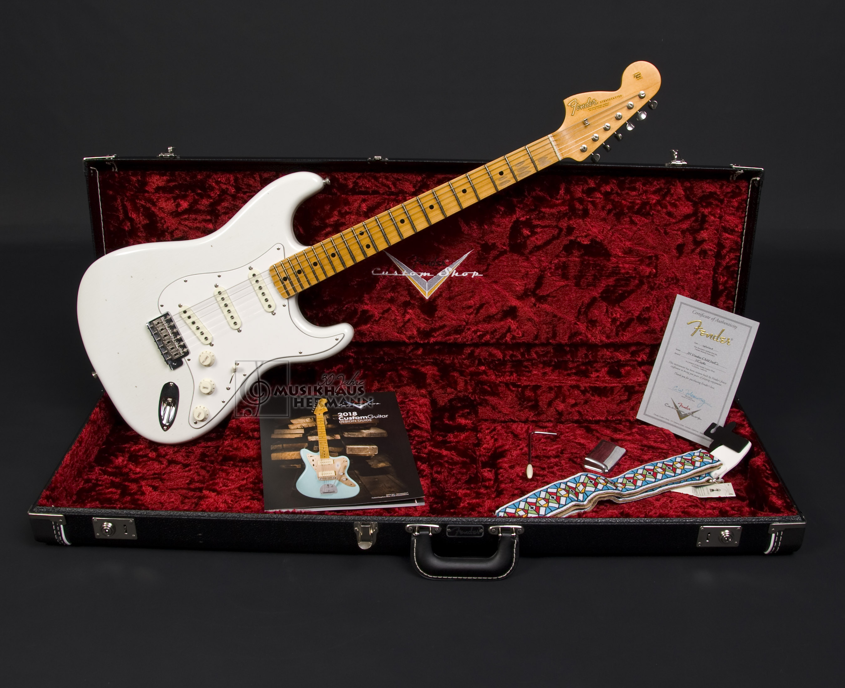 Fender Jimi Hendrix Voodoo Child Stratocaster Olympic White