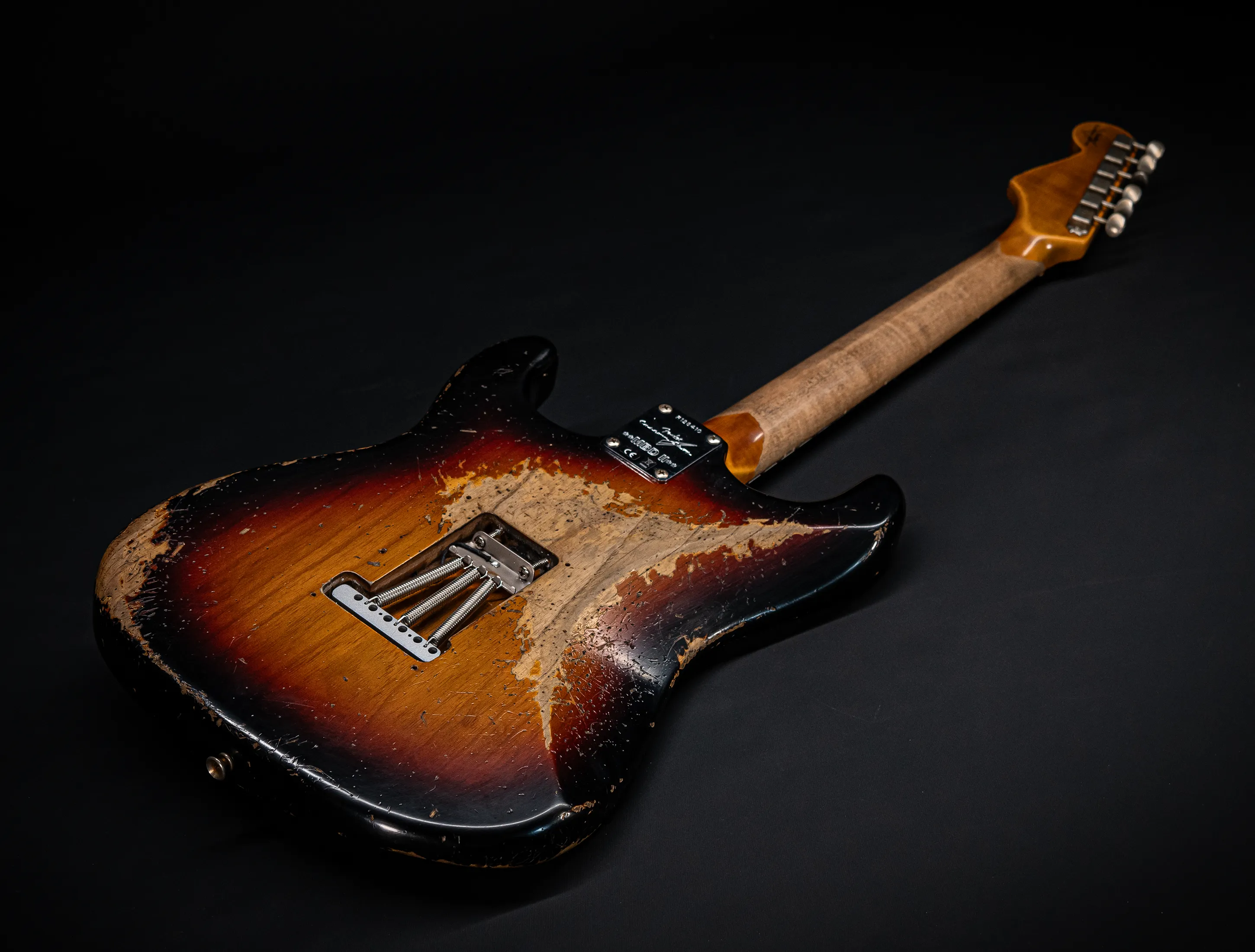 a176107-Fender-MBD-II-Limited-1962-Stratocaster-MIDAS-Super-Heavy-Relic-ASH-Body-Sunburst-