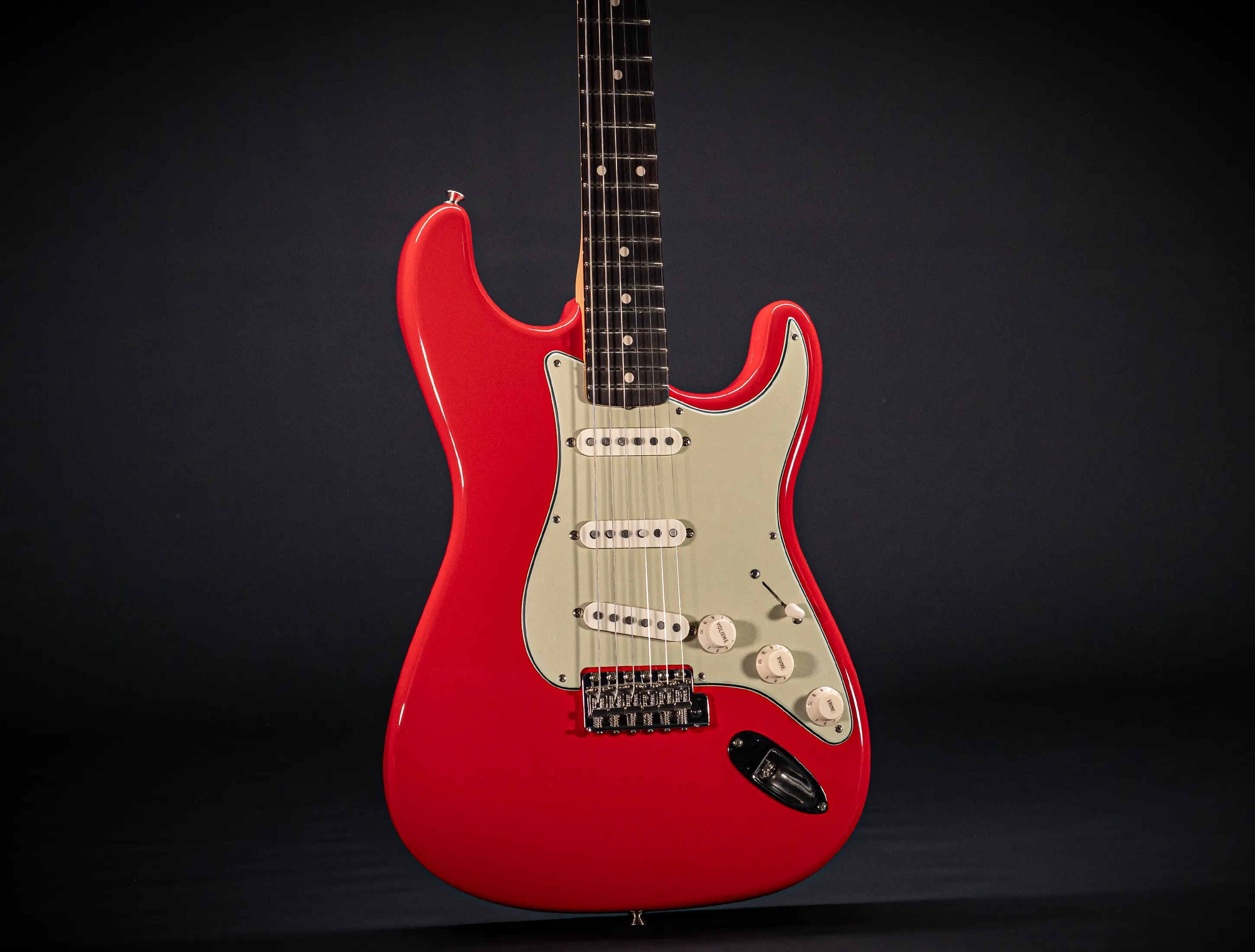 Fender MBD 50/60 inspired Stratocaster GLOSS NOS - Hot Rod Red