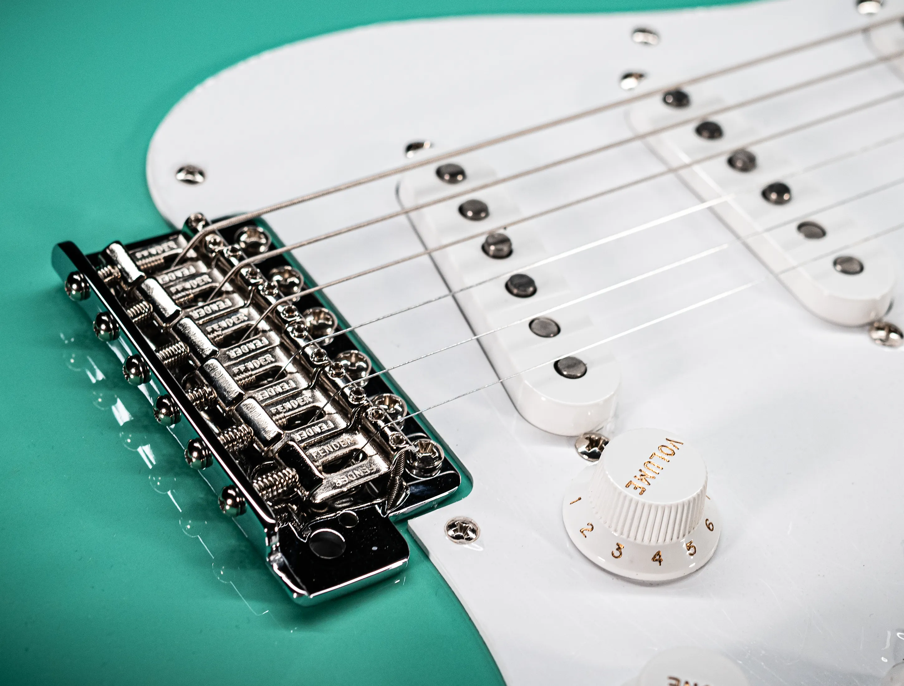 Fender 50`s Limited Stratocaster NOS Mastergrade roasted Flame AAAA Neck - Sea Foam Green