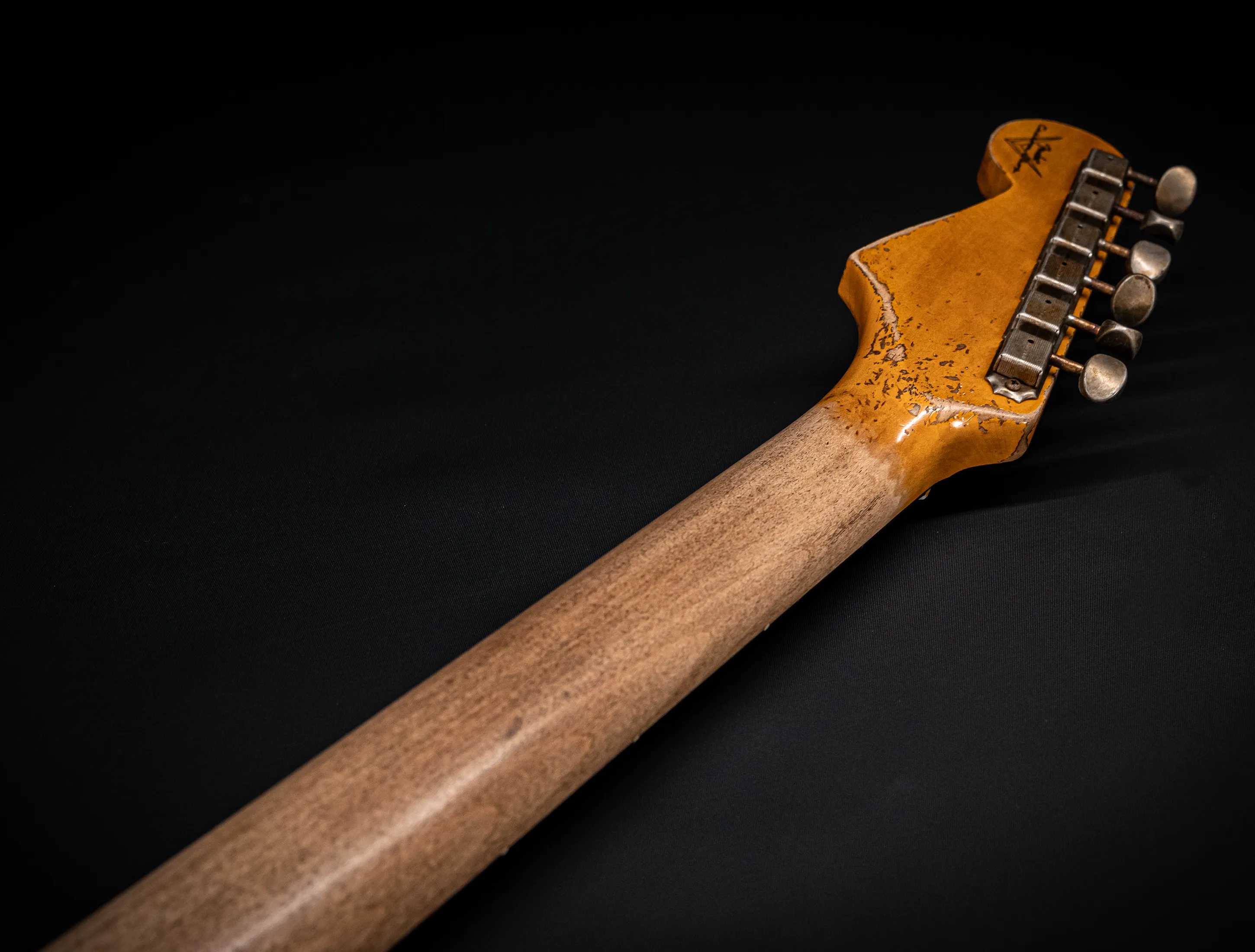Fender MBD II 1962 Humbucker Hardtail Stratocaster MIDAS Super Heavy Relic - ASH Body Sunburst